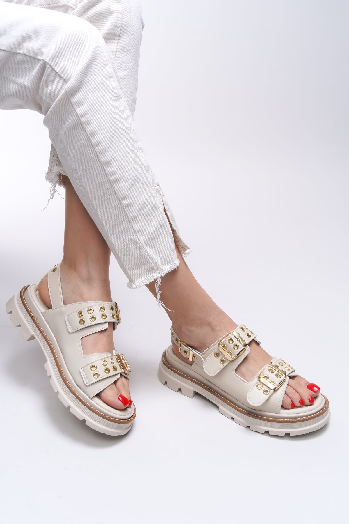 Riccon Ysalitia Kadın Sandalet 0012120