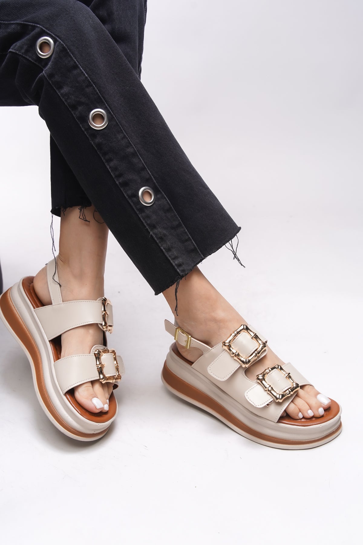 Riccon Alyfarrel Kadın Sandalet 0012319