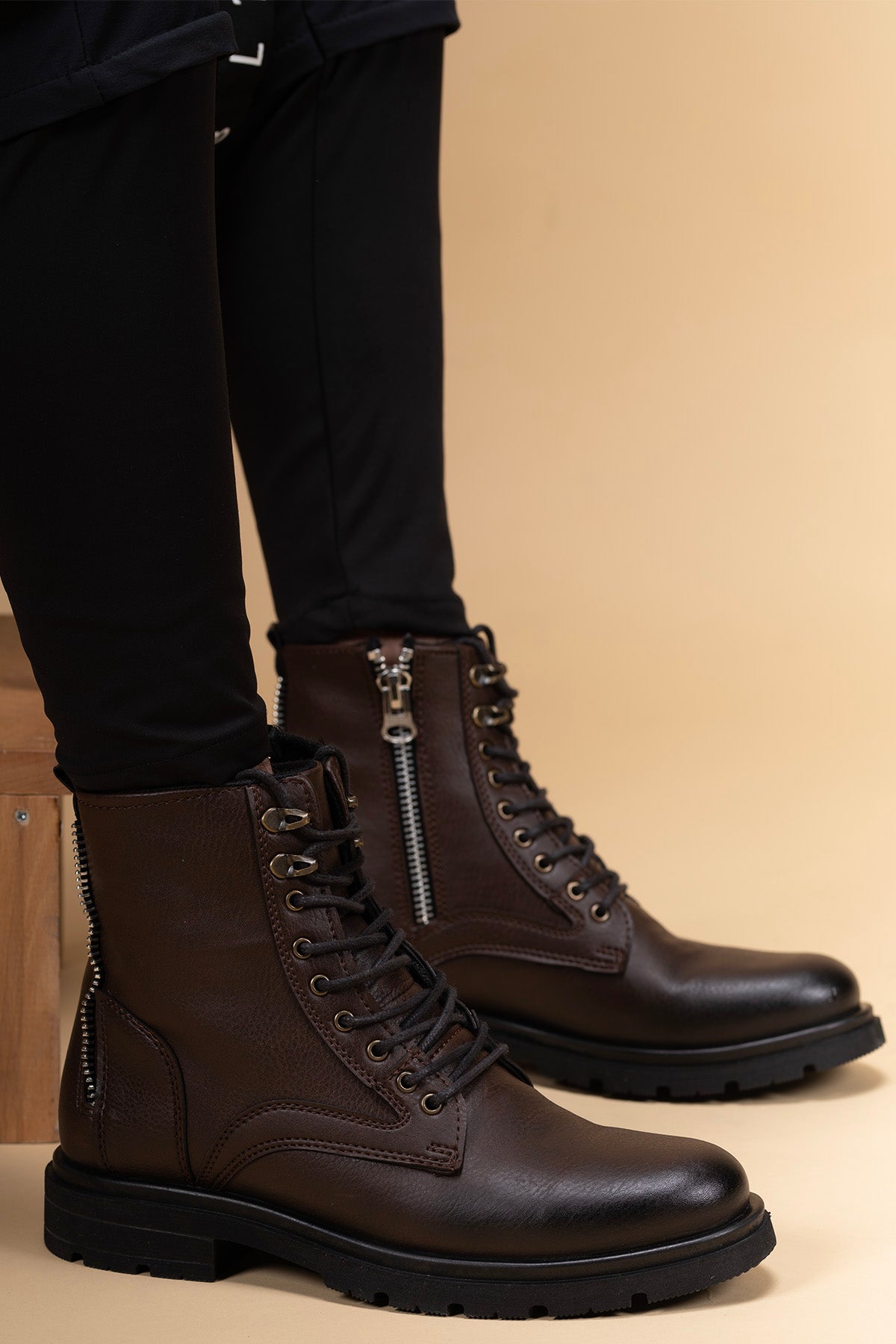 Riccon Unisex Fermuarlı Bot 0012695