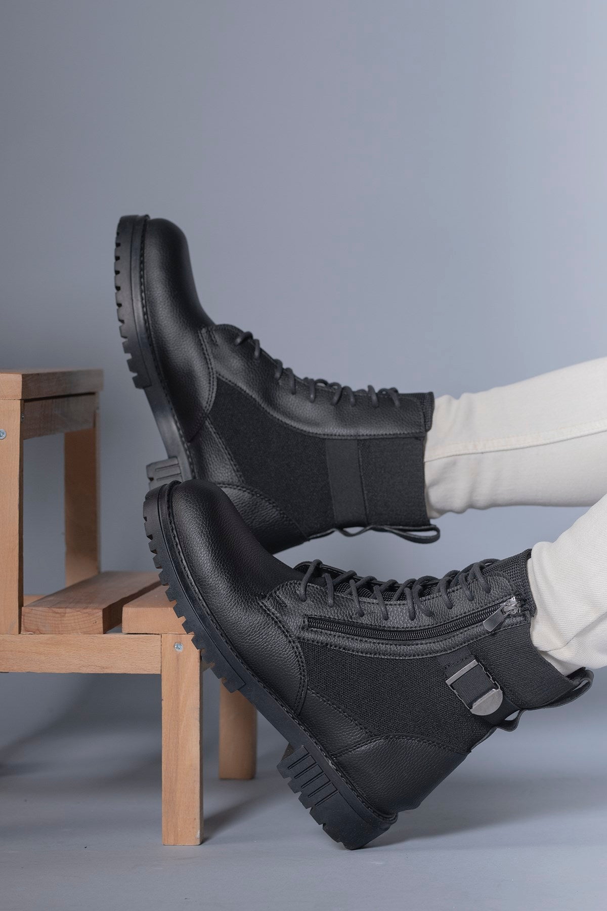 Riccon Erkek Fermuarlı Bot 0012134