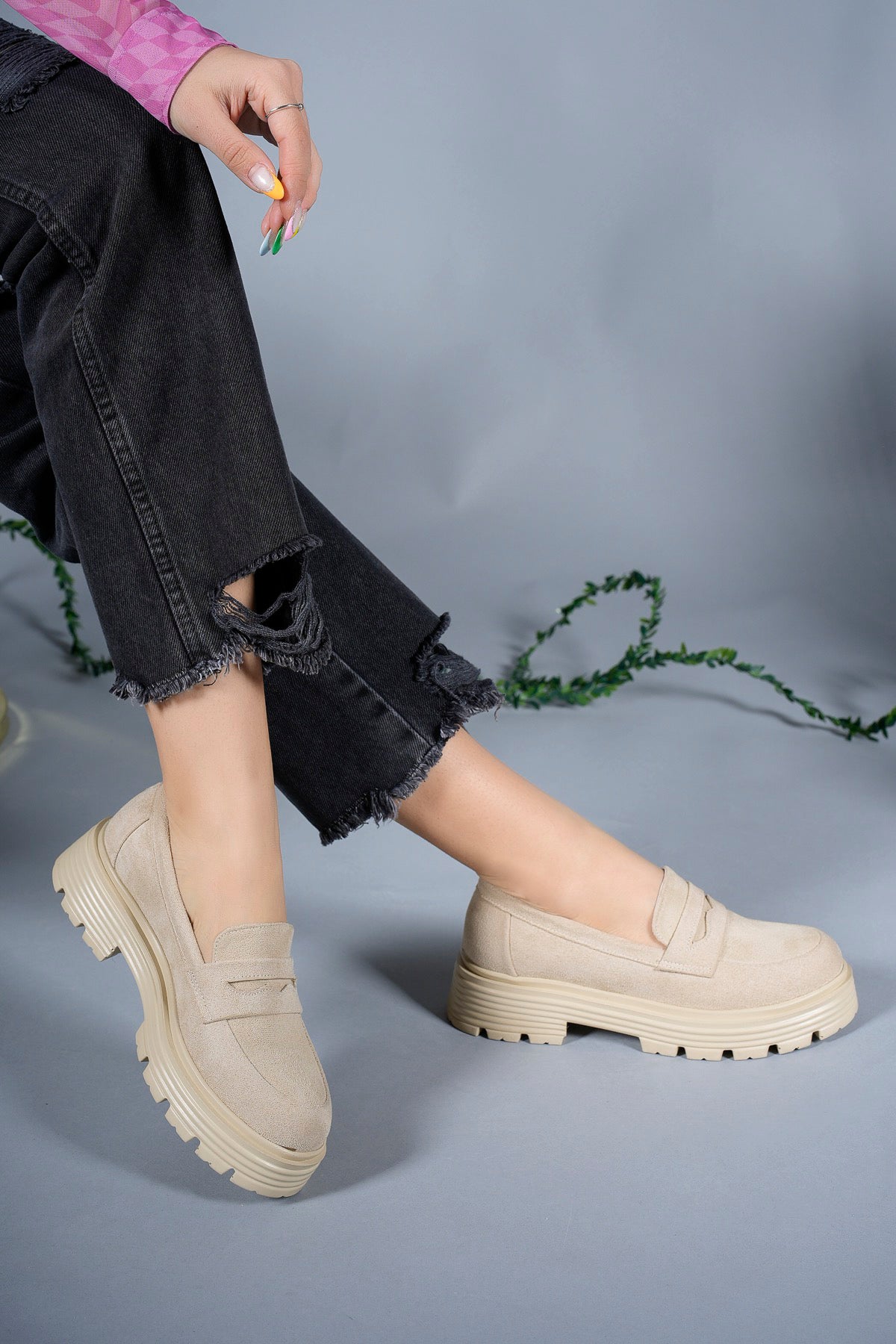 Riccon Kadın Günlük Loafer Ayakkabı 0012920