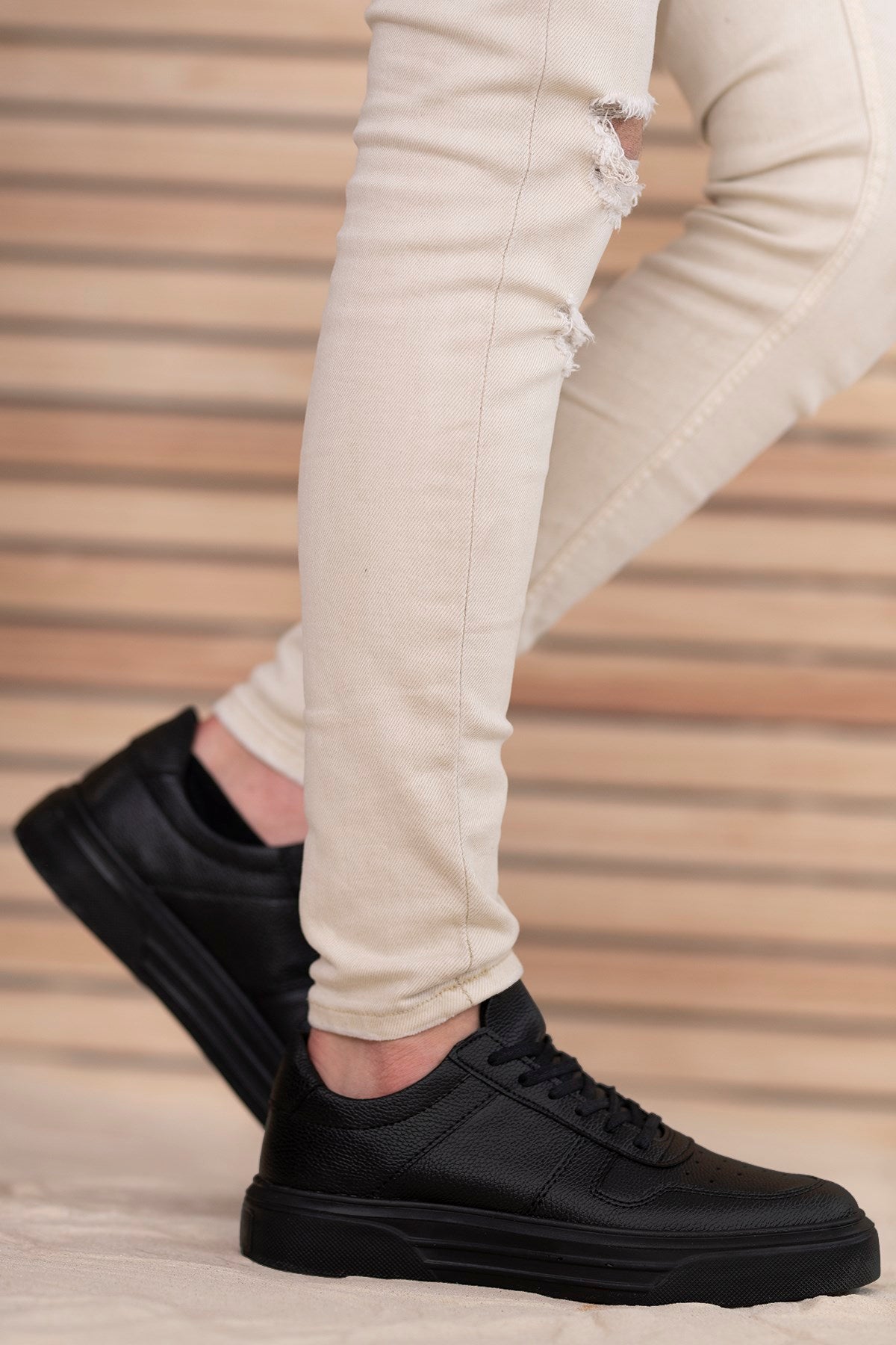 Riccon Erkek Sneaker 0012209 Siyah Siyah