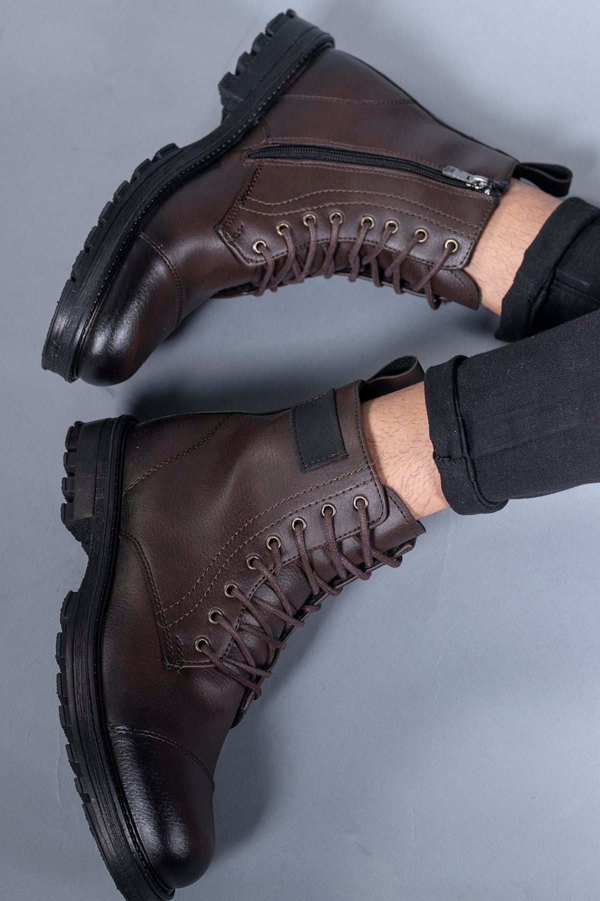 Riccon Erkek Fermuarlı Bot