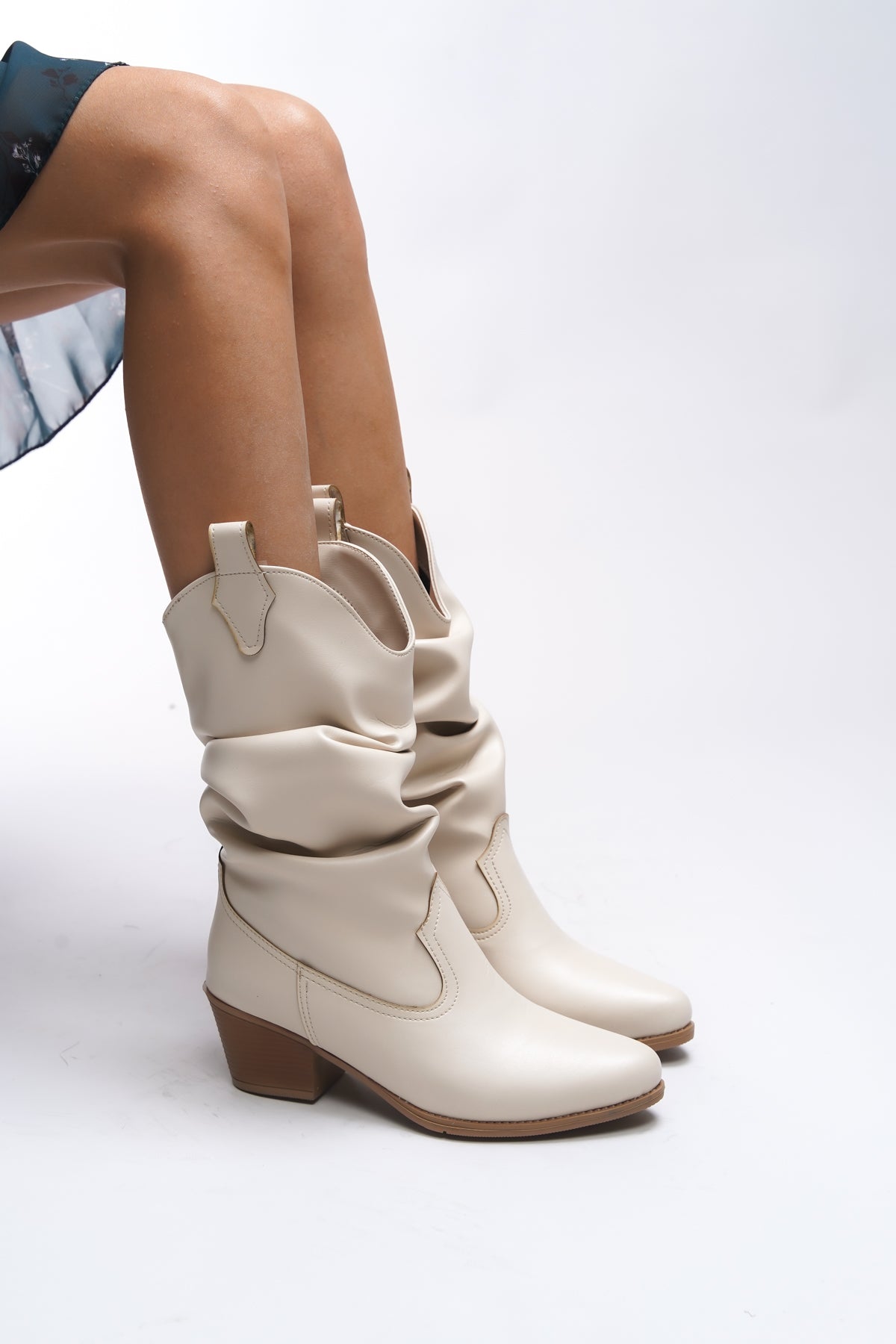 Riccon Uwreness Kadın Western Bot 0012875