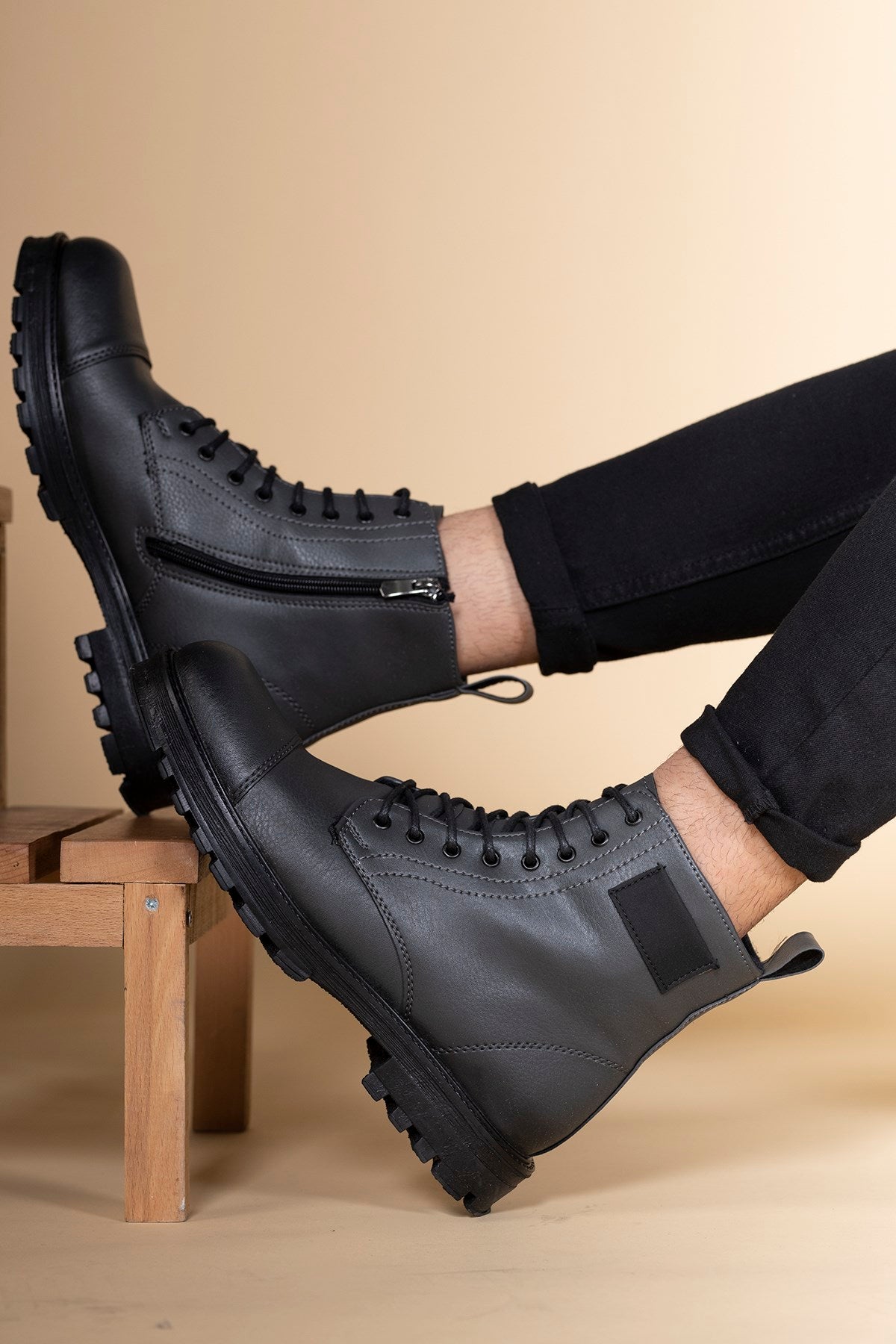 Riccon Erkek Fermuarlı Bot