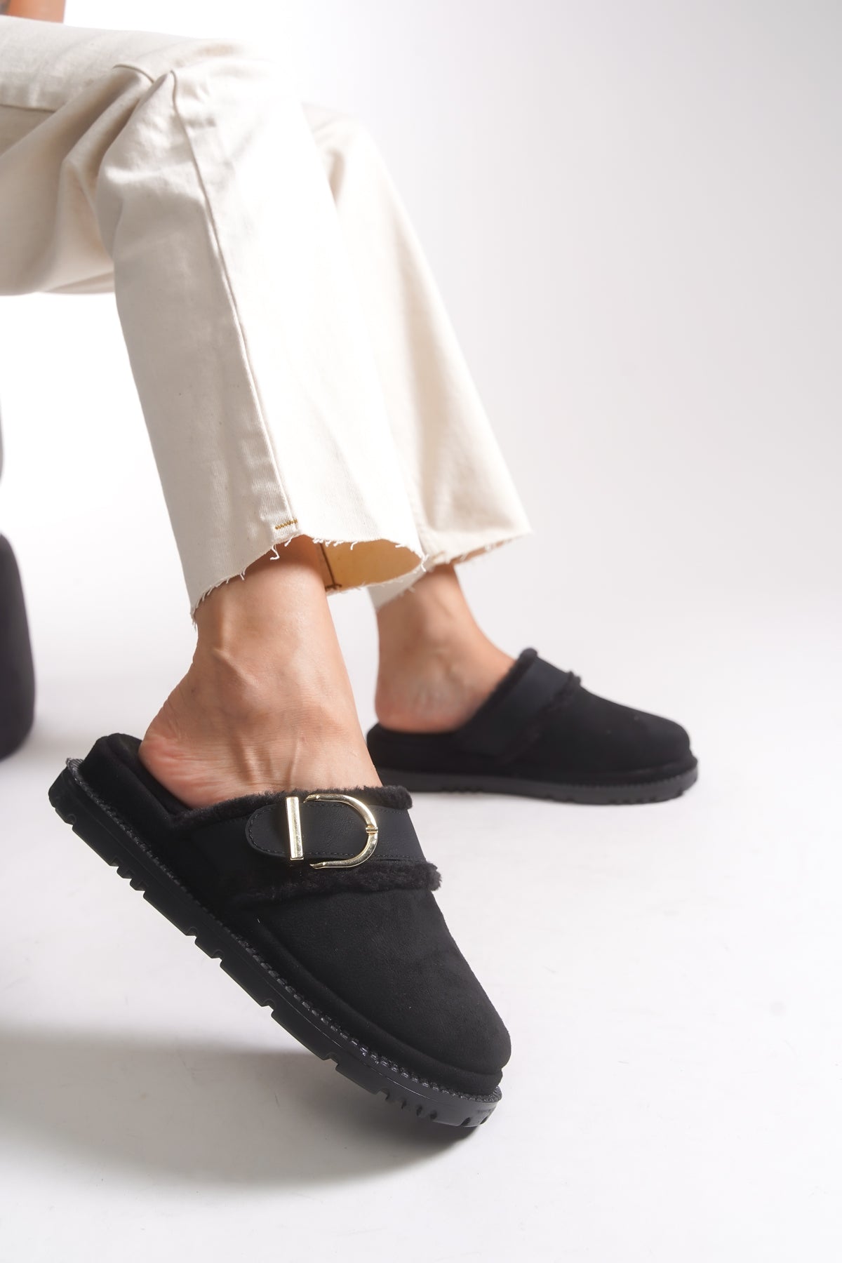 Riccon Lizyaries Kadın İçi Kürklü Terlik 0012688