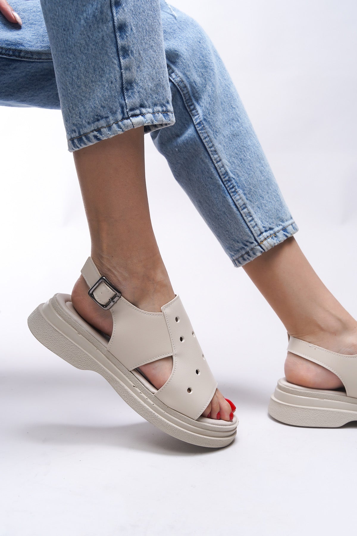 Riccon Alyyeth Kadın Sandalet 0012212