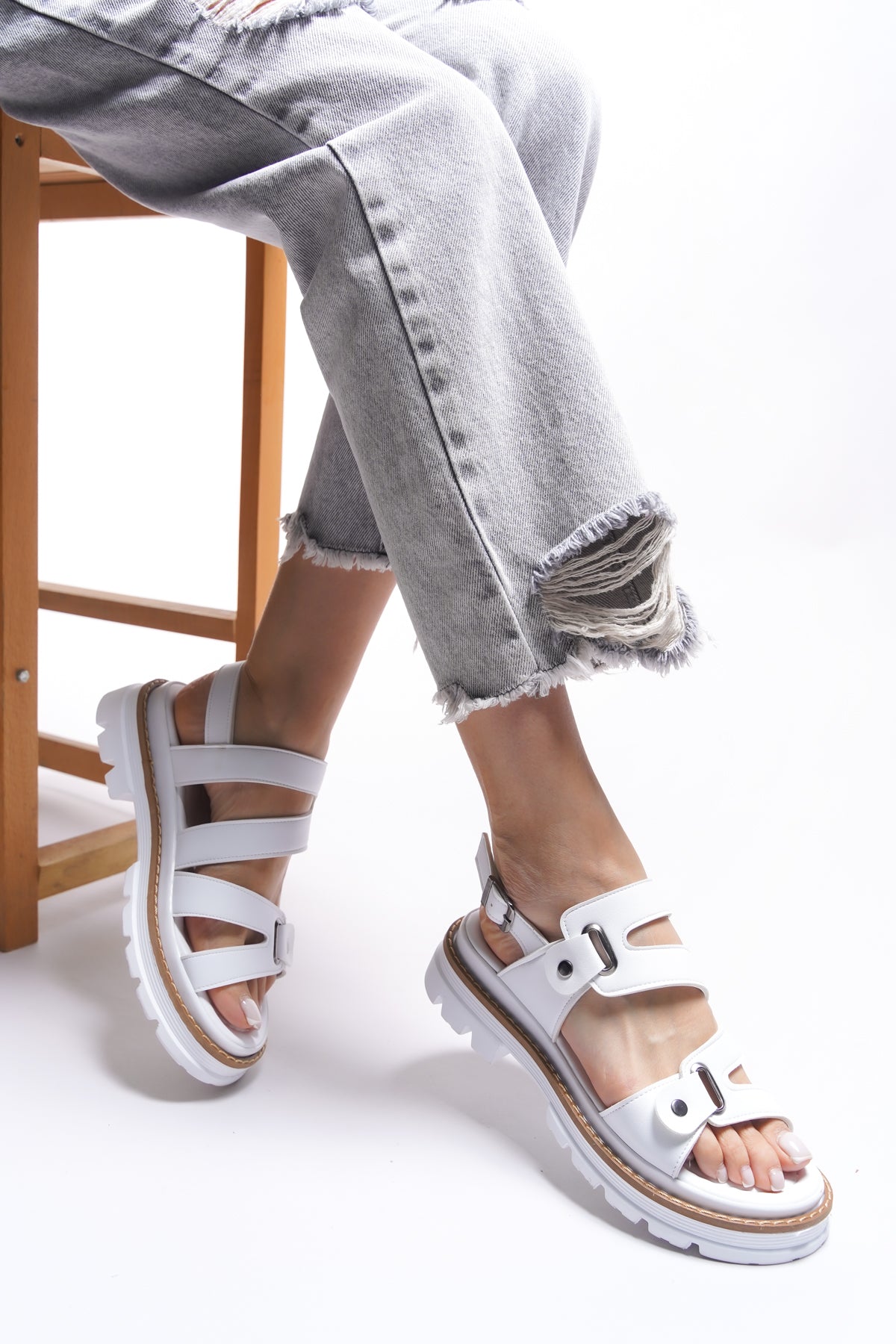 Riccon Lefenaes Kadın Sandalet 0012755