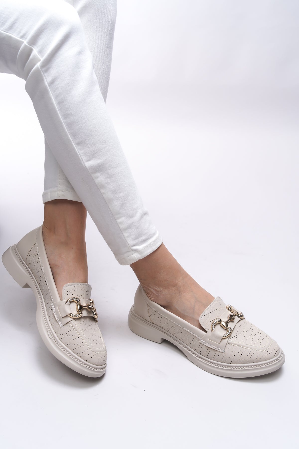 Riccon Jintheris Kadın Loafer 0012453