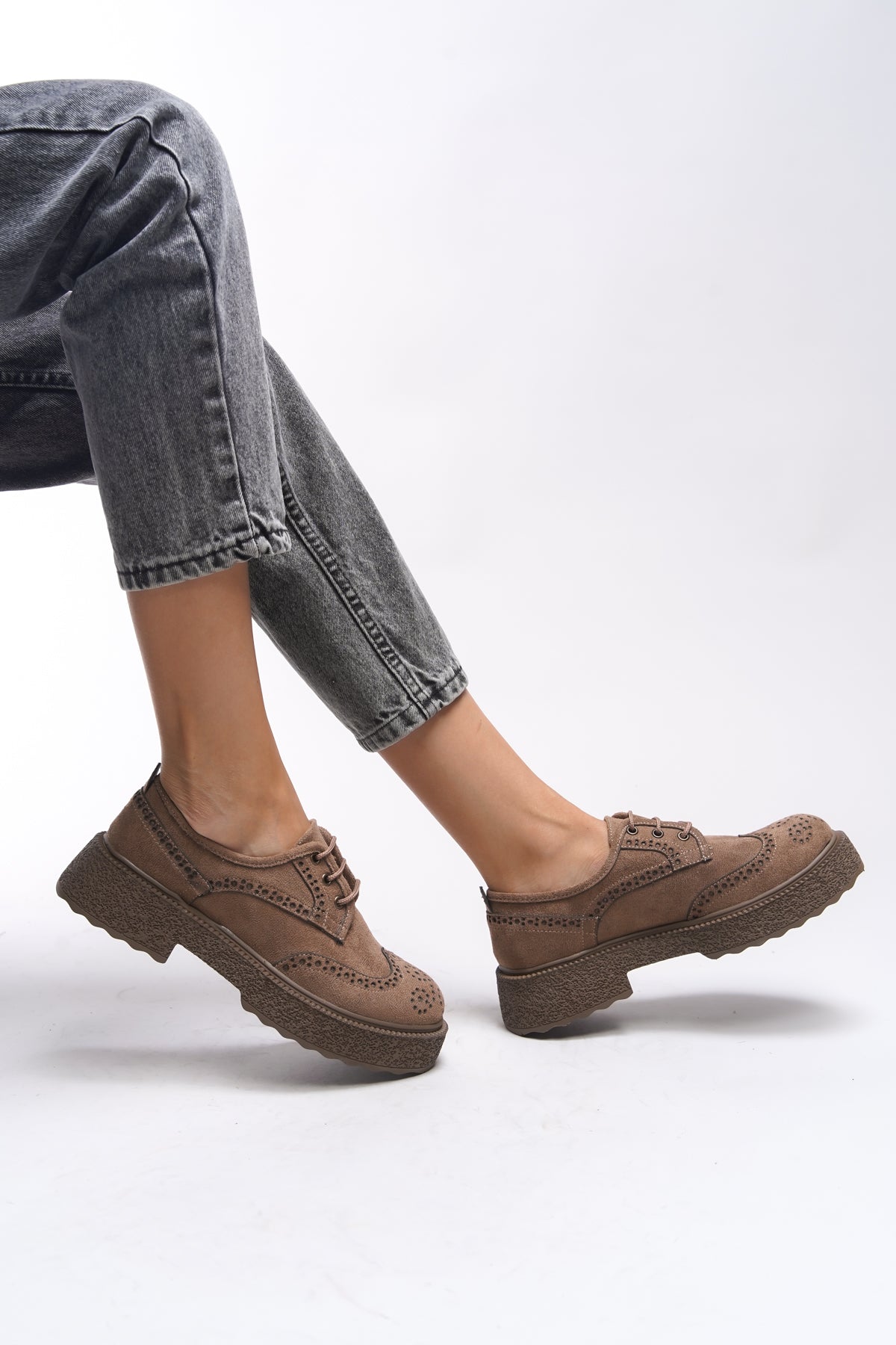 Riccon Oknyrth Kadın Bağcıklı Loafer 00121990