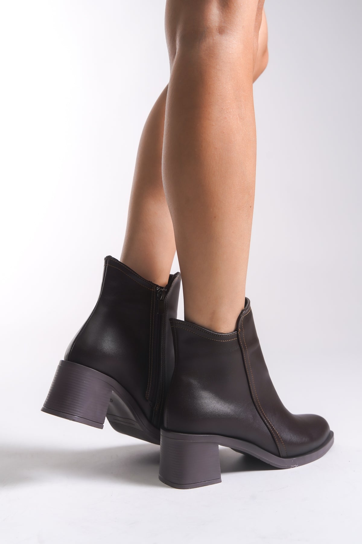 Riccon Zairlyrth Kadın Topuklu Bot 0012503