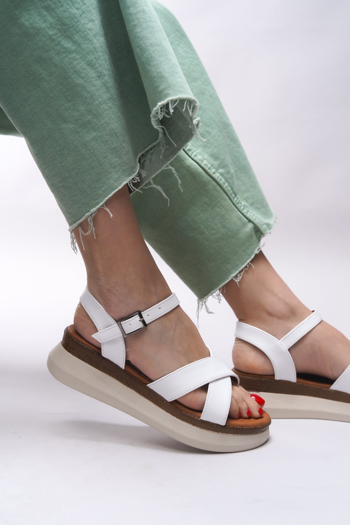 Riccon Myltheris Kadın Sandalet 0012600