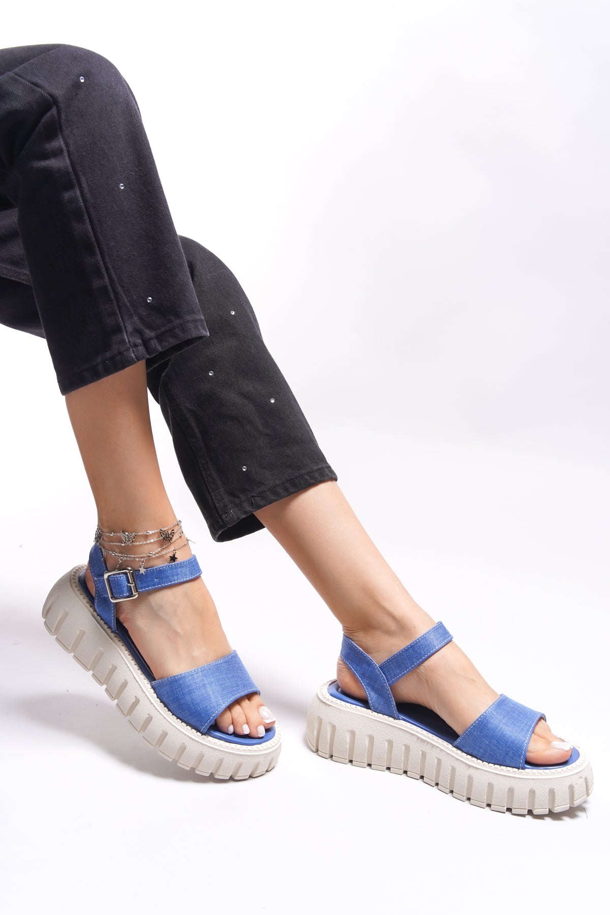 Riccon Rymlal Kadın Sandalet 0012610