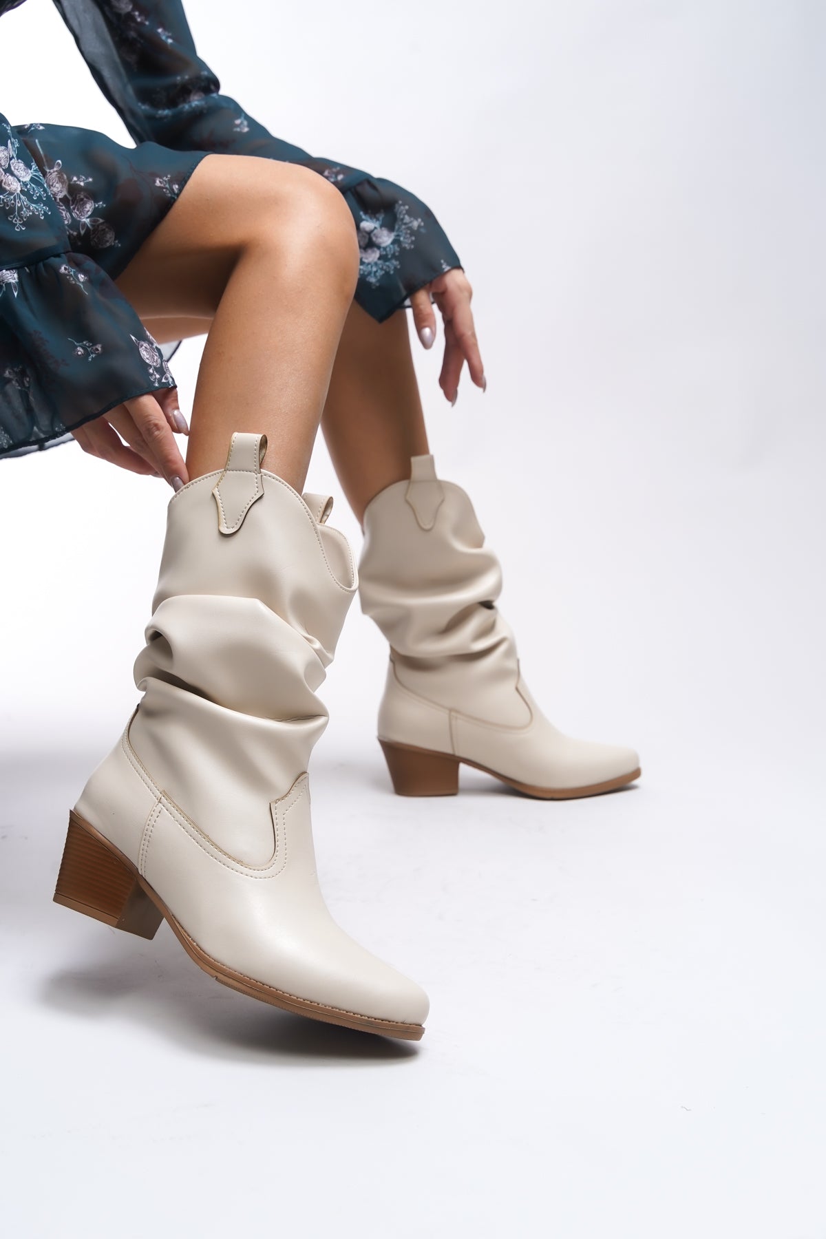 Riccon Uwreness Kadın Western Bot 0012875