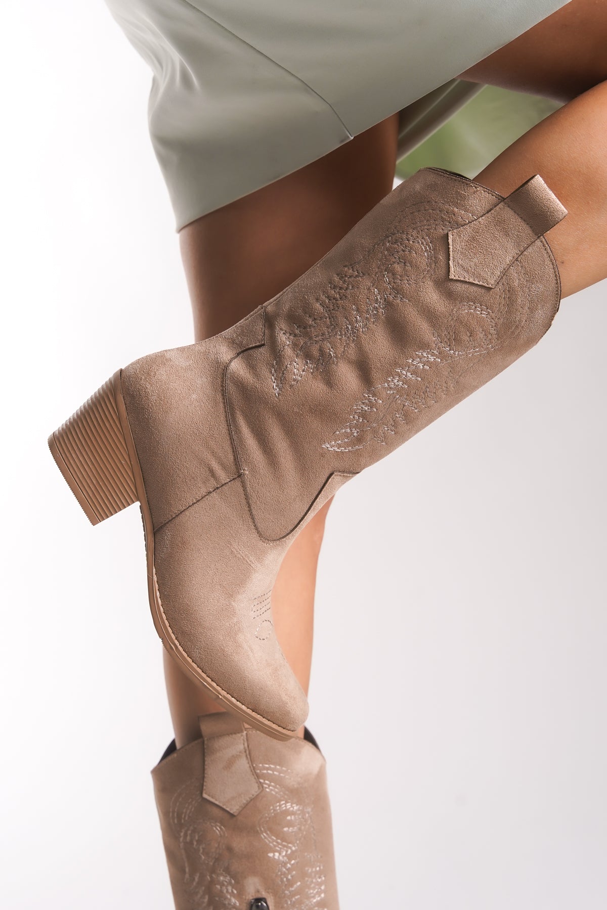 Riccon Kadın Western Çizme 00121100