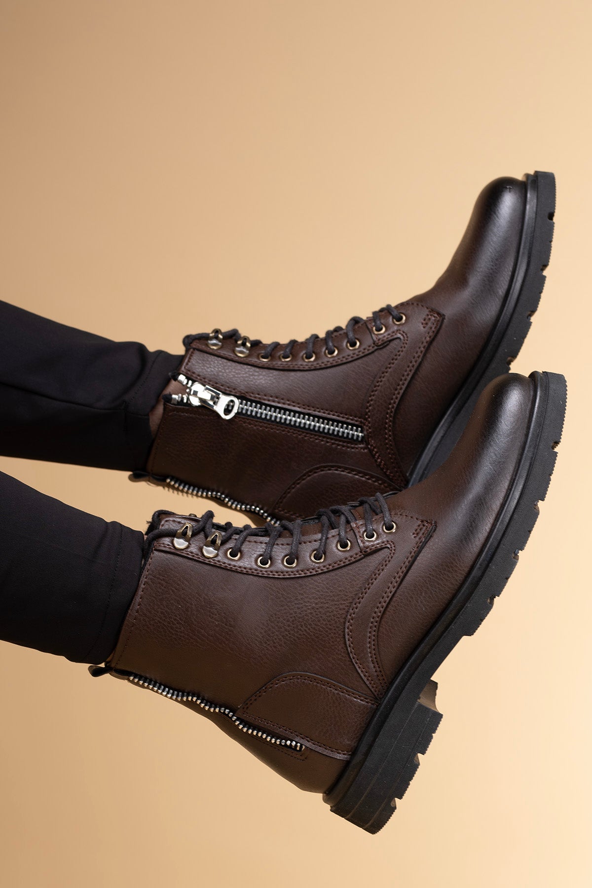 Riccon Unisex Fermuarlı Bot 0012695