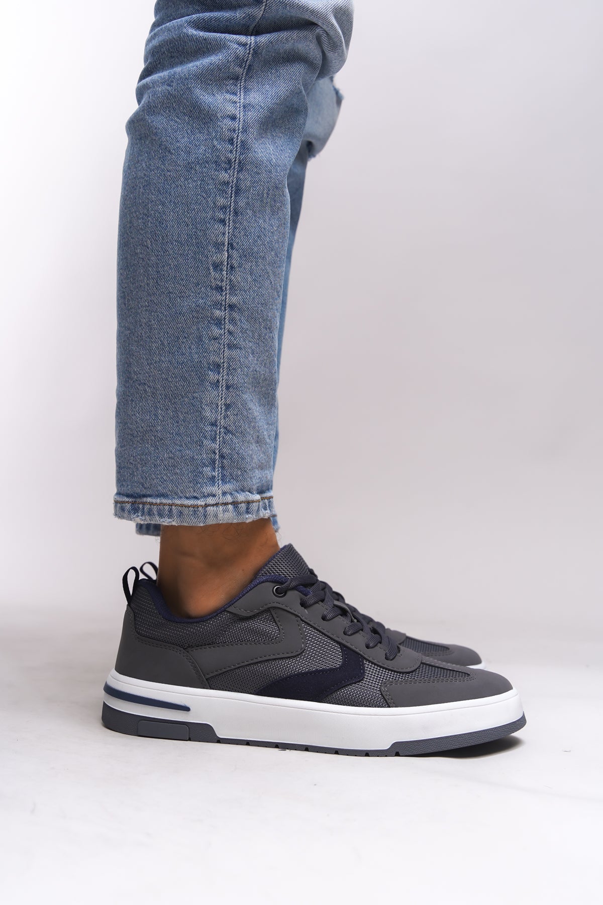Riccon Nichduil Erkek Sneaker 0012985 Füme Lacivert