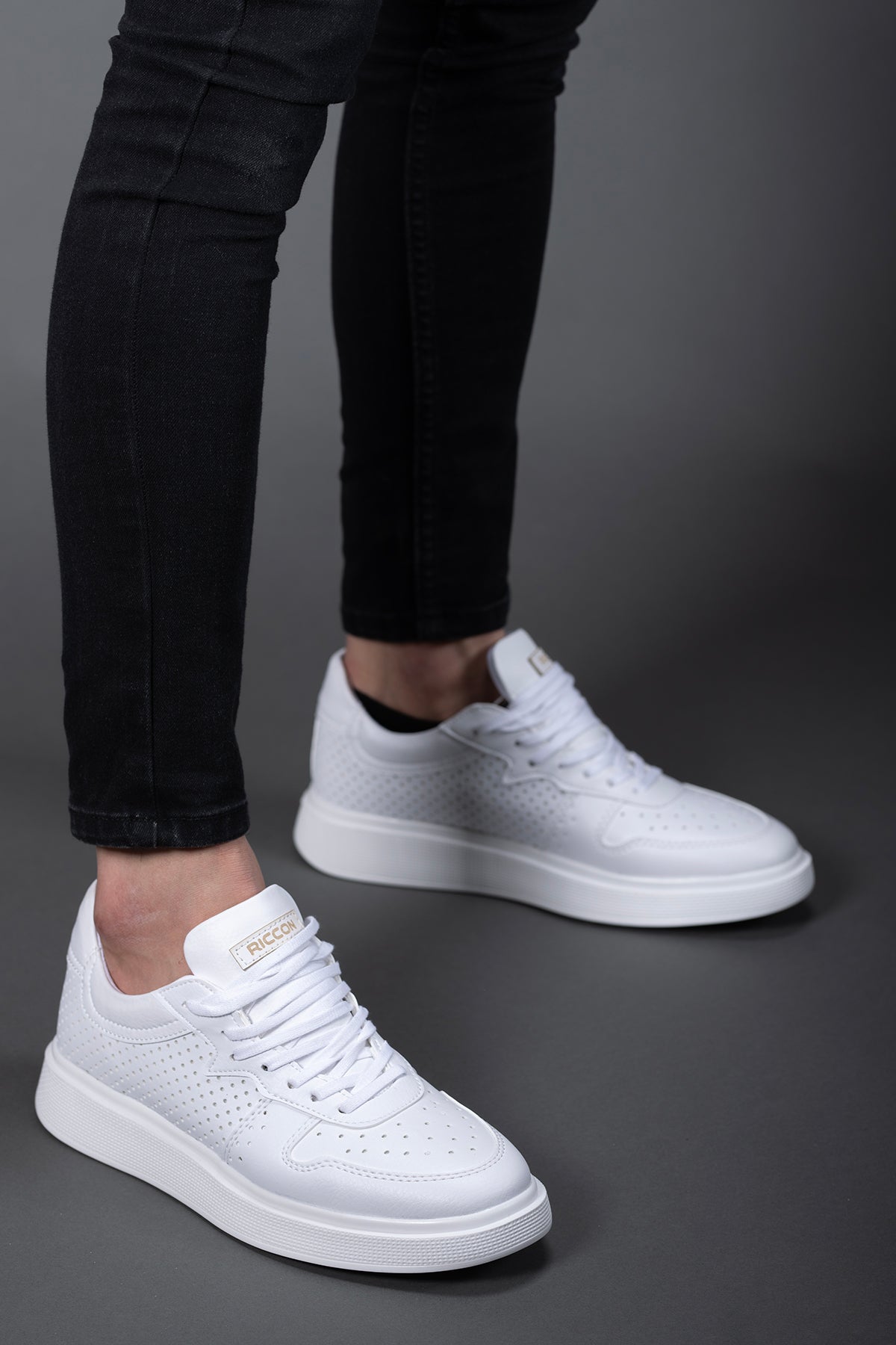 Riccon Bjorn Erkek Sneaker 0012464 Beyaz