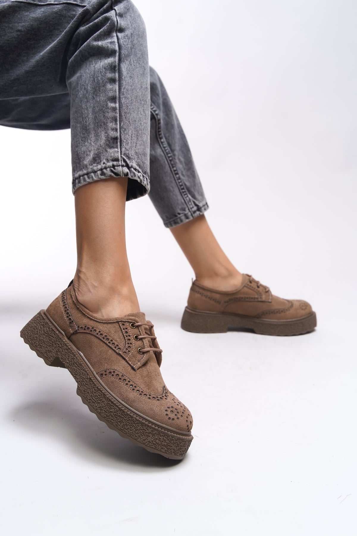Riccon Oknyrth Kadın Bağcıklı Loafer 00121990