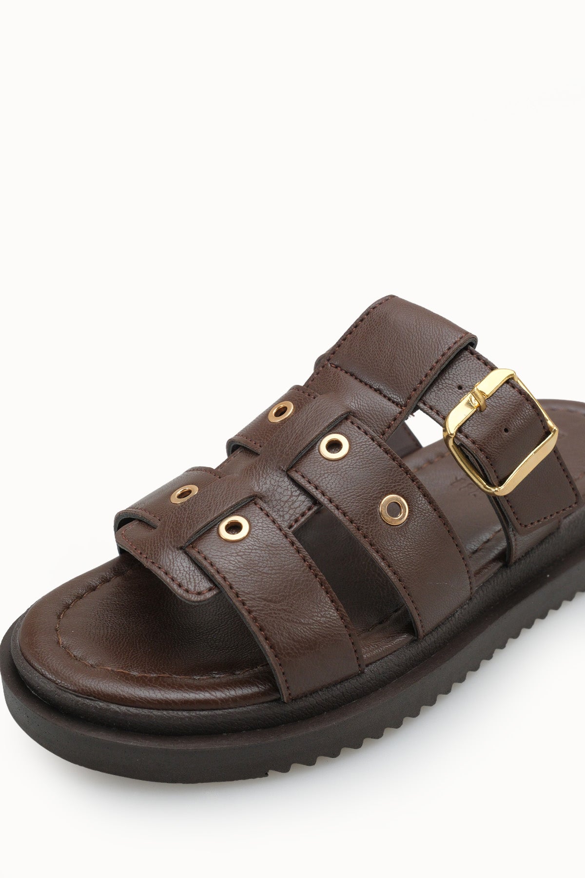 Riccon Kadın Terlik 00120411 Kahverengi