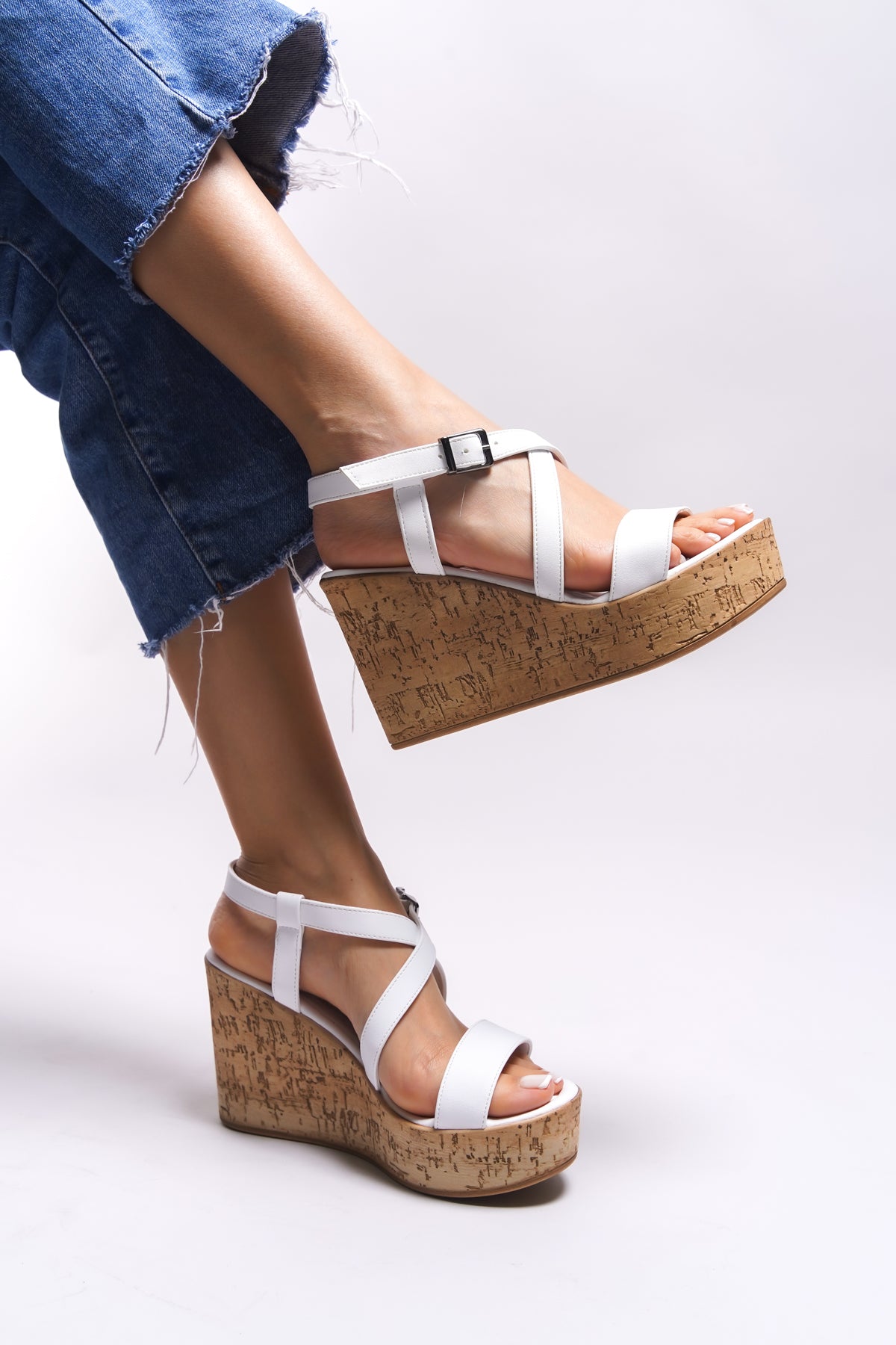 Riccon Iyhemelle Kadın Topuklu Sandalet 0012644