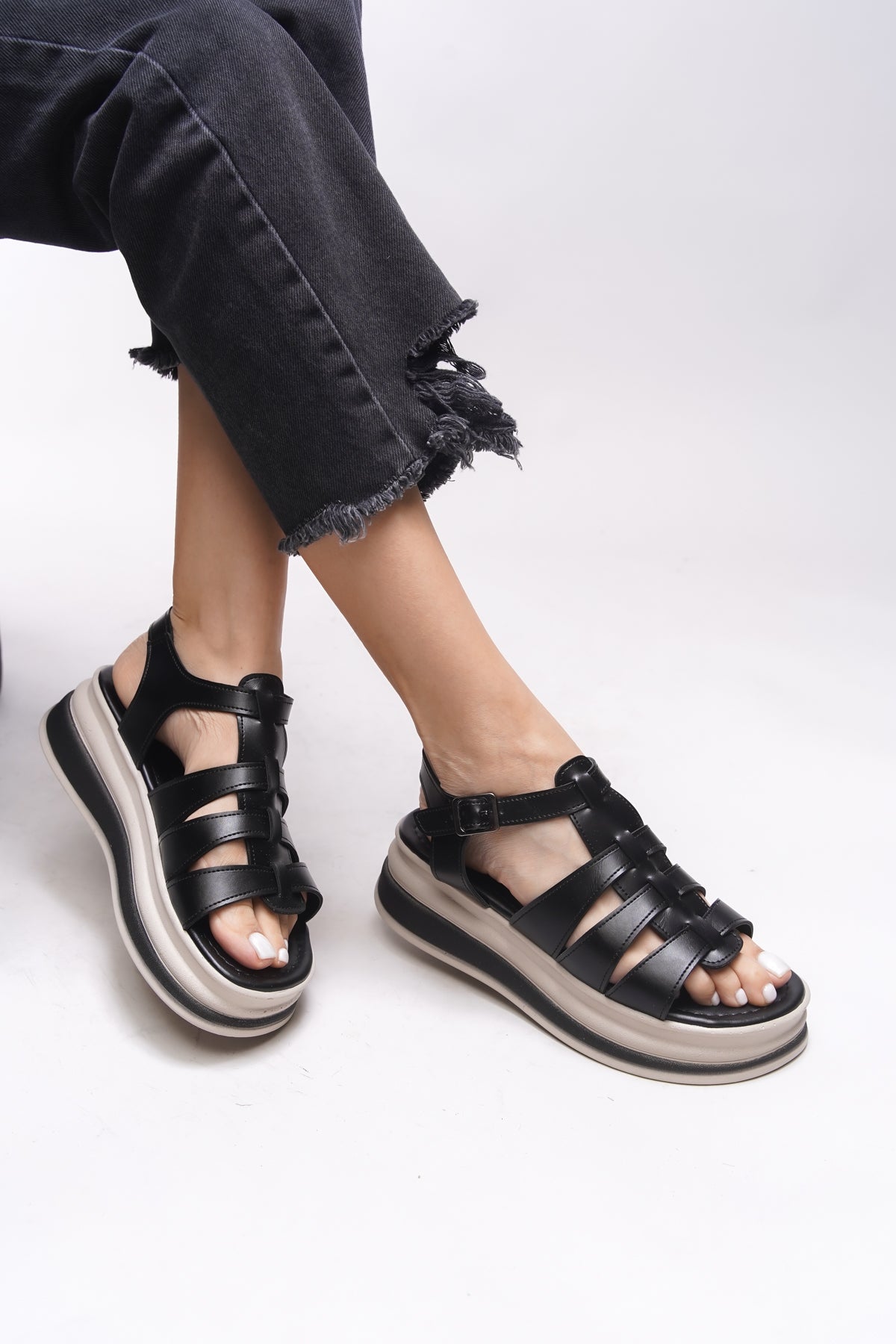 Riccon Syllaerla Kadın Sandalet 0012325