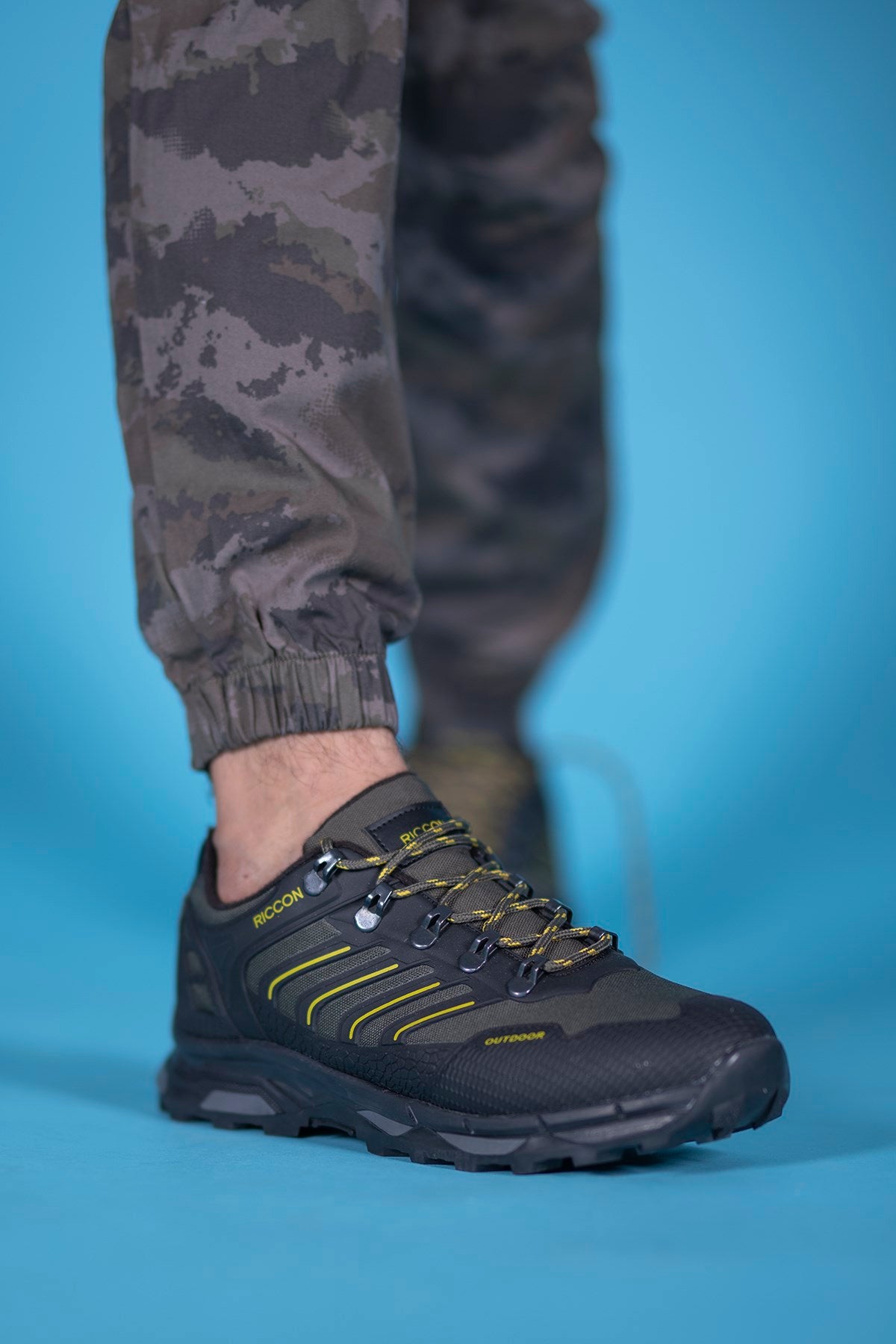 Riccon Unisex 3D Rubber Trekhakiking Ayakkabı 0012