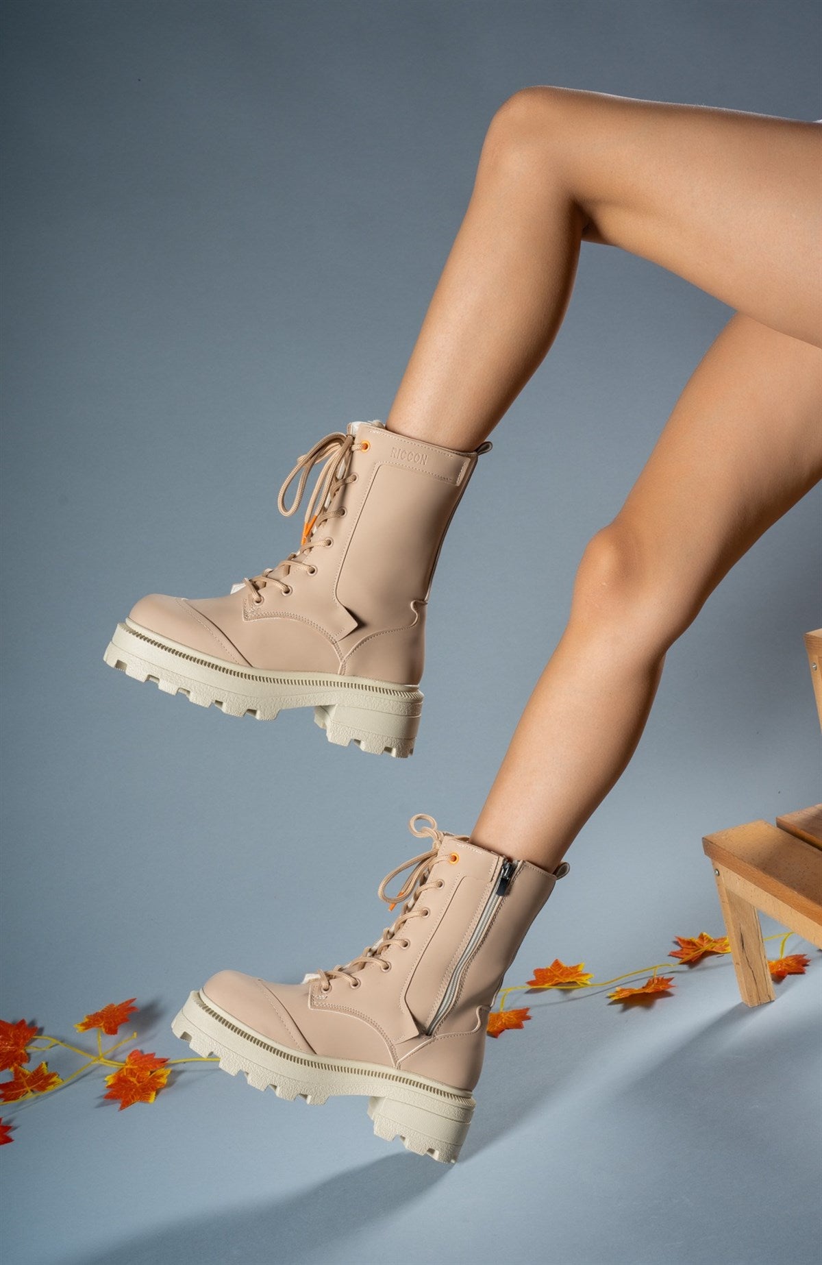 Riccon Extra Kadın Fermuarlı Bot 001202