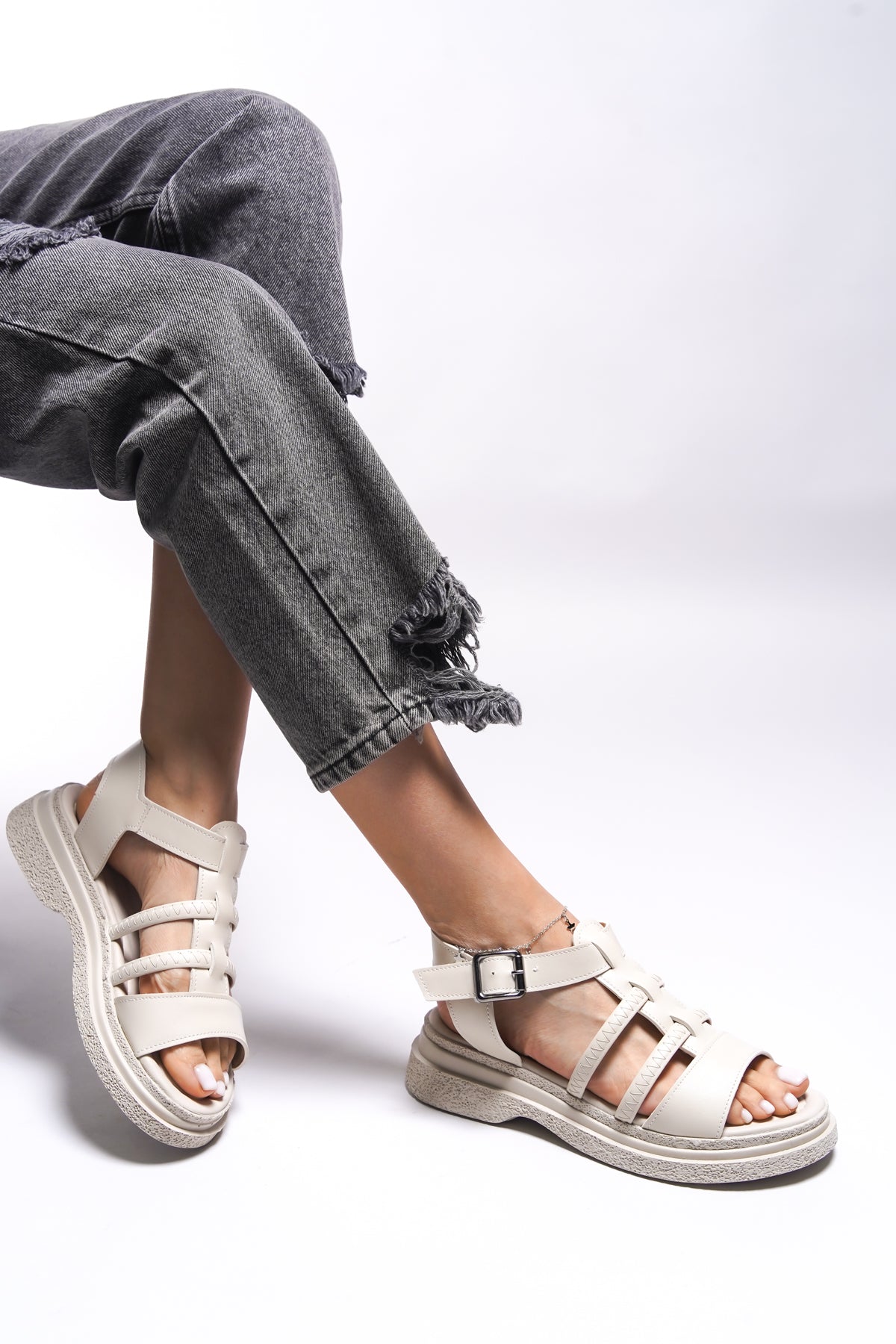 Riccon Kunzirn Kadın Sandalet 0012203