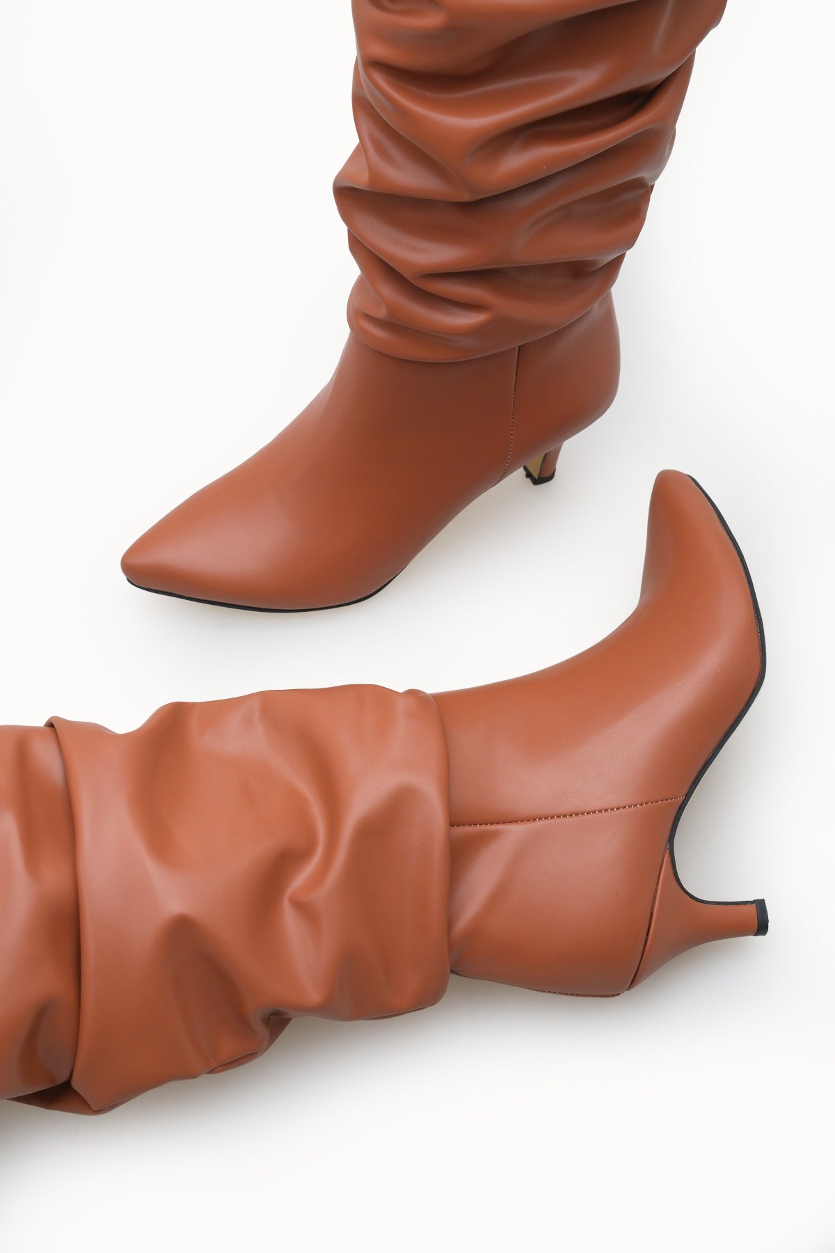 Riccon Jenfarrel Kadın Körüklü Çizme 00126000 Taba Cilt