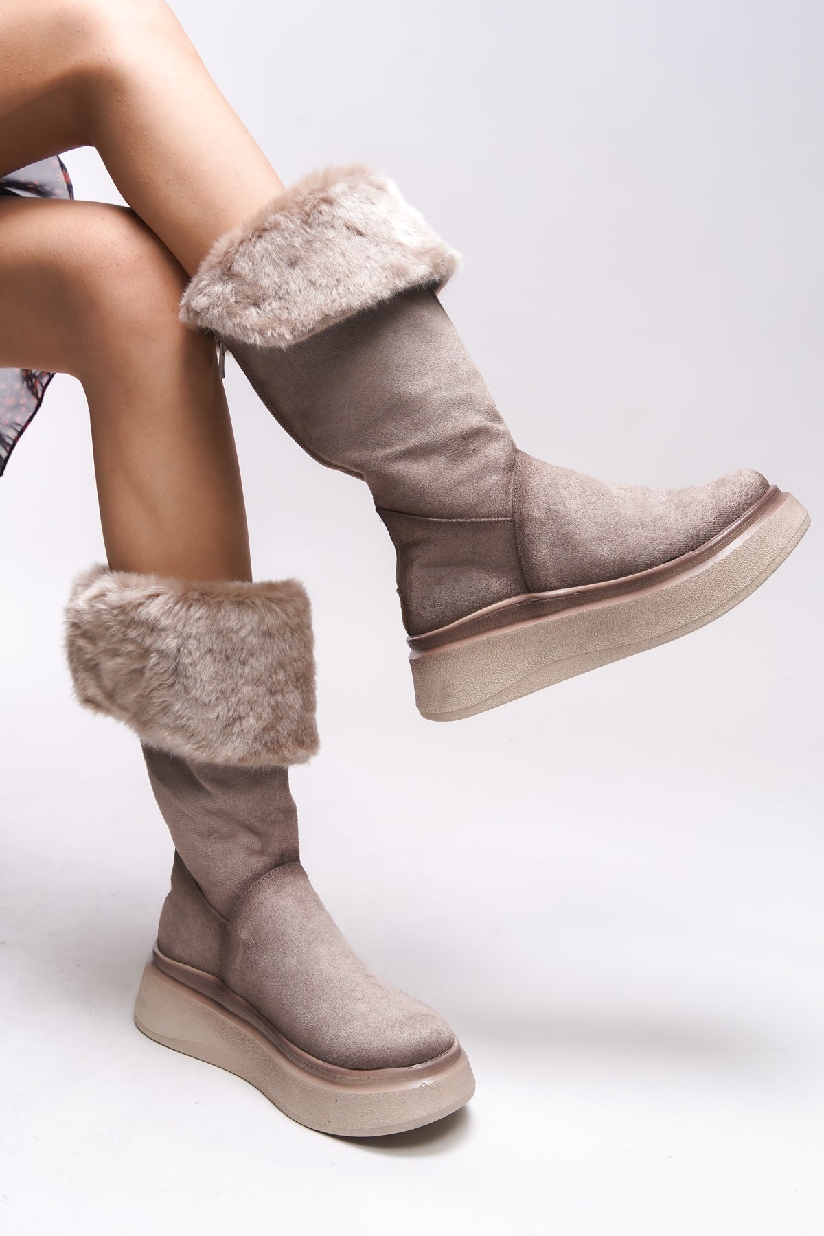 Riccon Vicriara Kadın Kürklü Bot 00121000