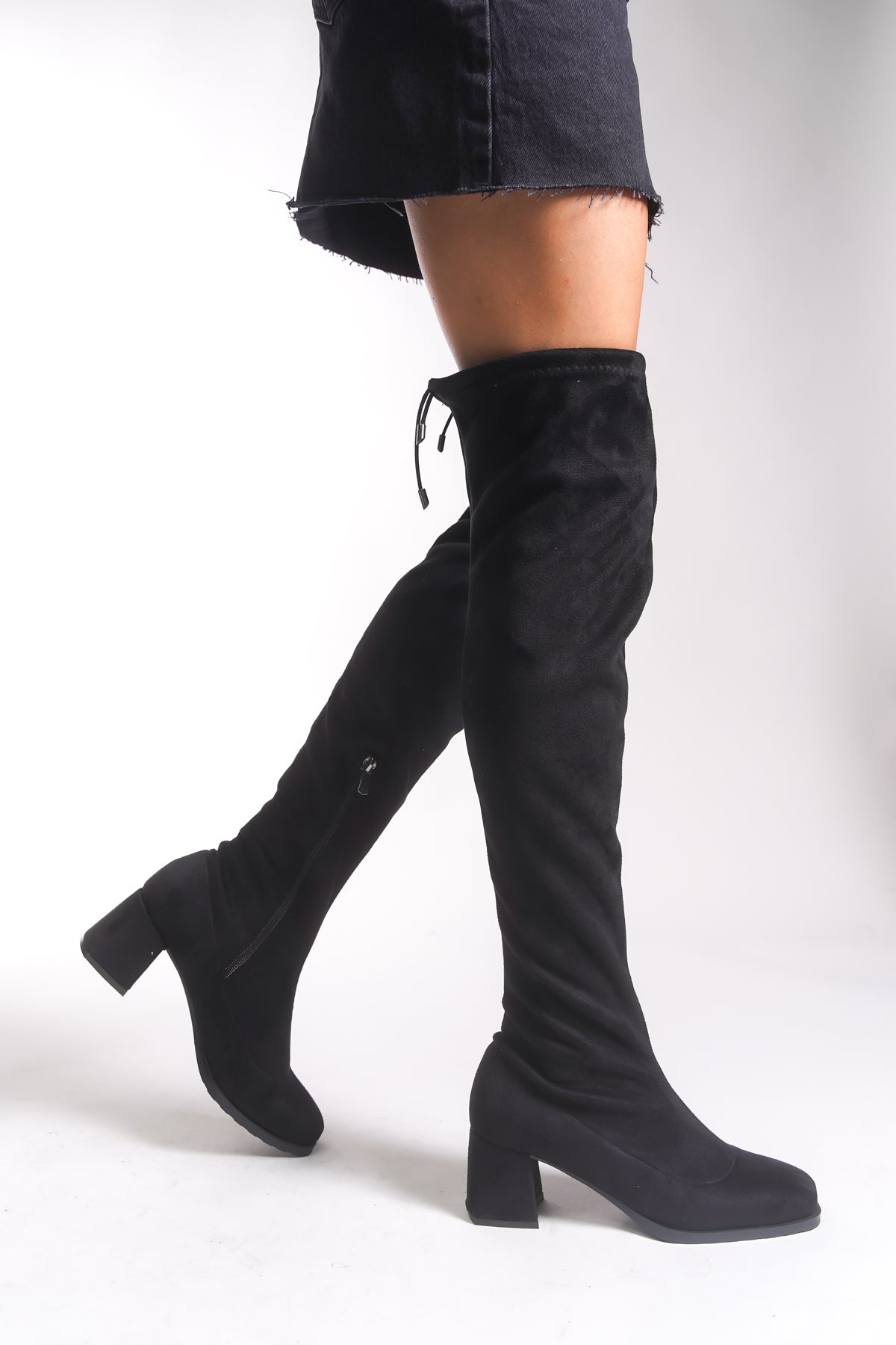 Riccon Kadın Dizüstü Streç Çizme 001272