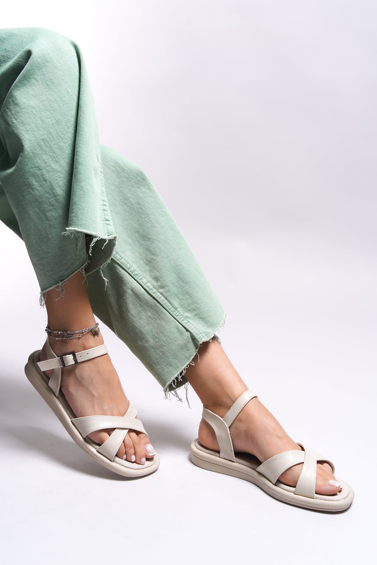 Riccon Purlogih Kadın Sandalet 0012103