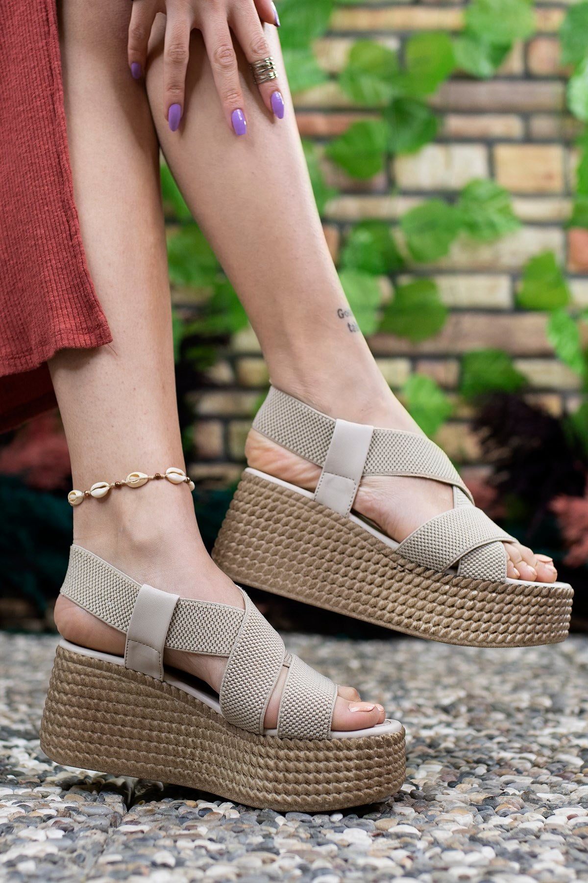 Riccon Kadın Yüksek Topuklu Sandalet 0012460