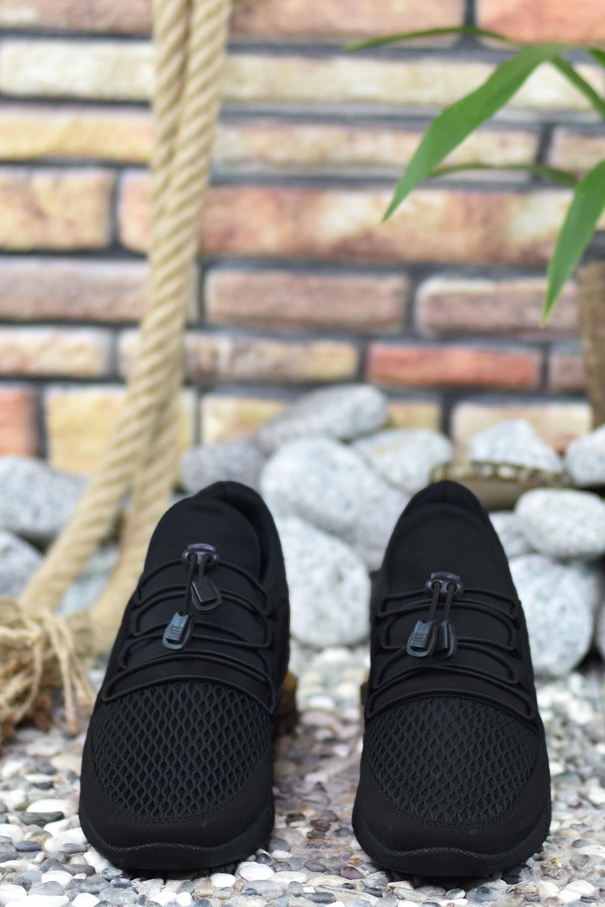 Riccon Erkek Sneaker 00122015 Siyah Siyah