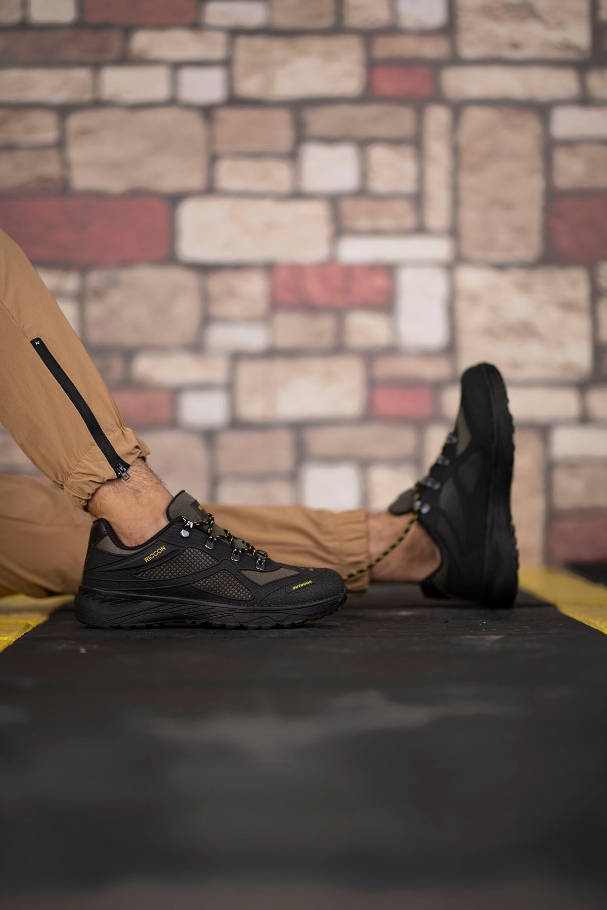 Riccon Unisex 3D Rubber Trekhakiking Ayakkabı 0012