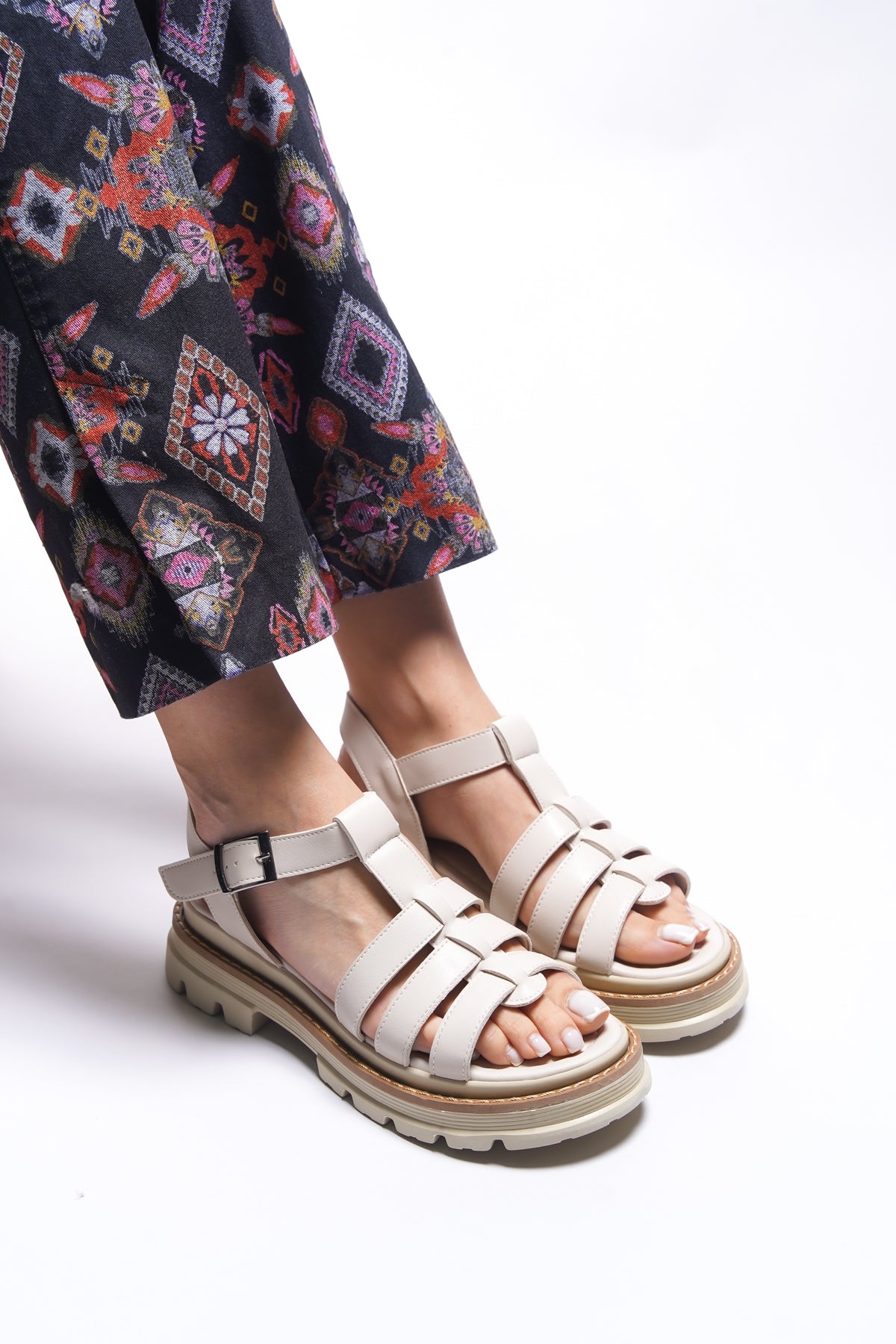 Riccon Ishvelian Kadın Sandalet 0012750