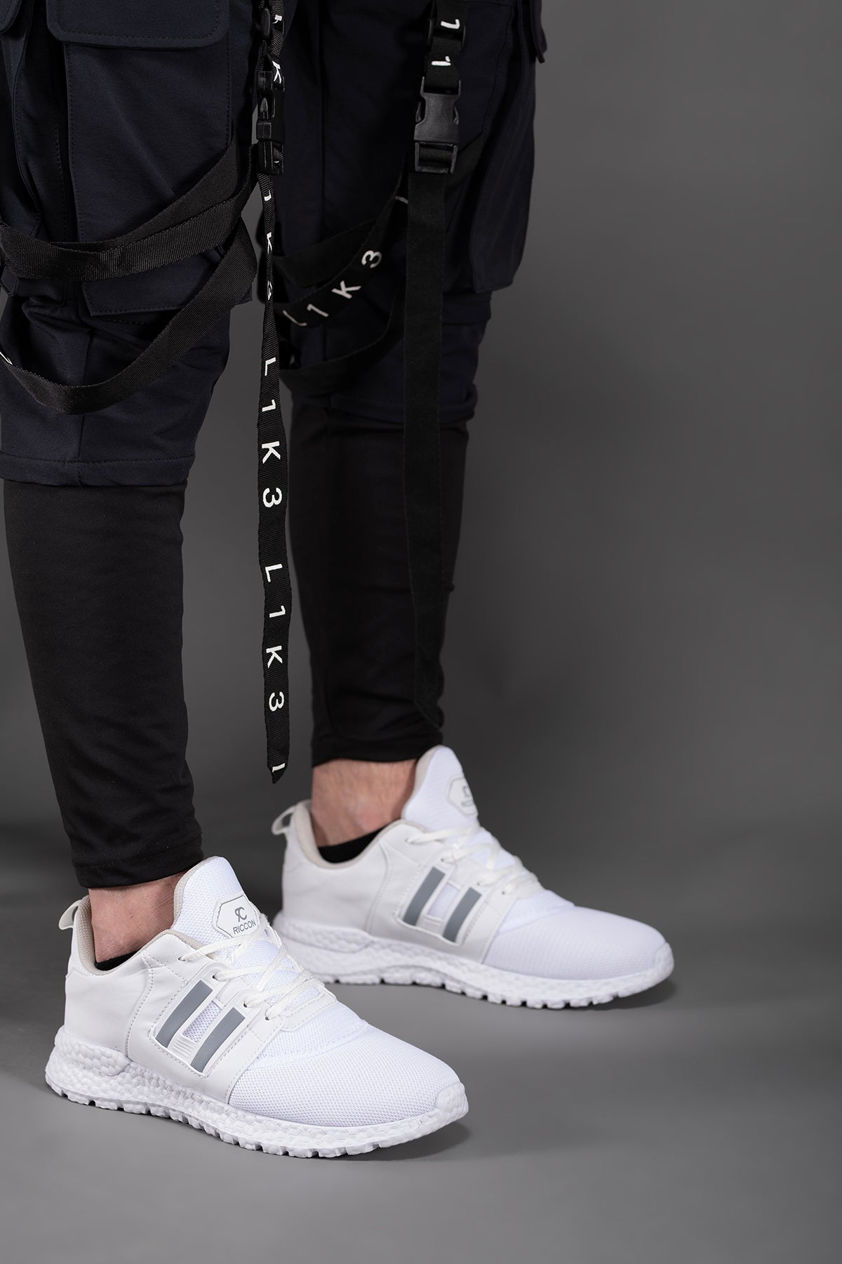 Riccon Caildaer Erkek Sneaker 0012083 Beyaz