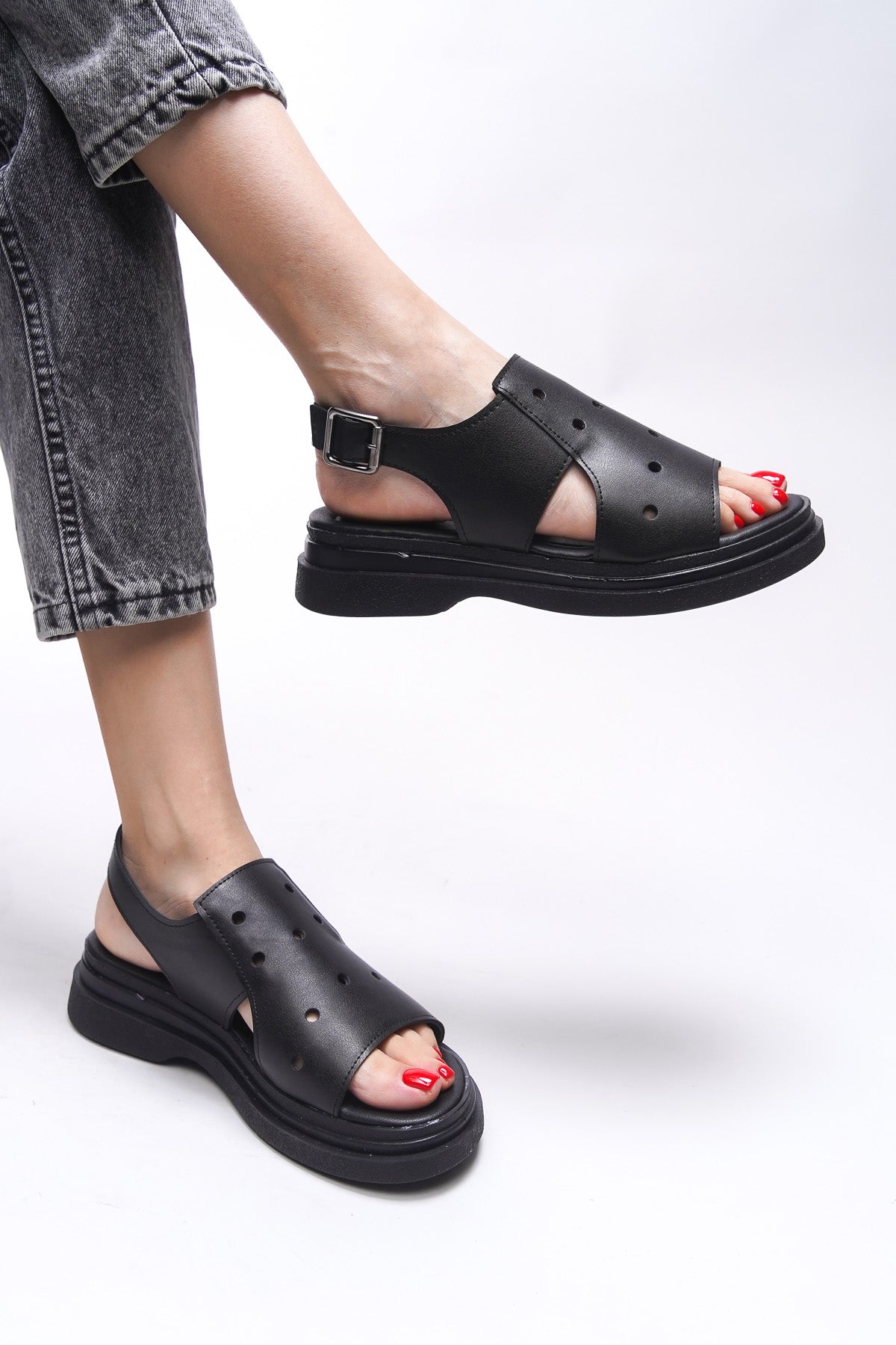 Riccon Alyyeth Kadın Sandalet 0012212