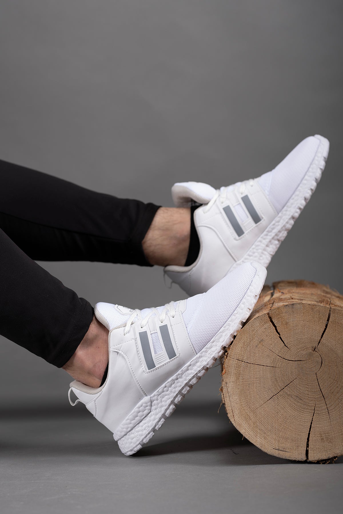 Riccon Caildaer Erkek Sneaker 0012083 Beyaz