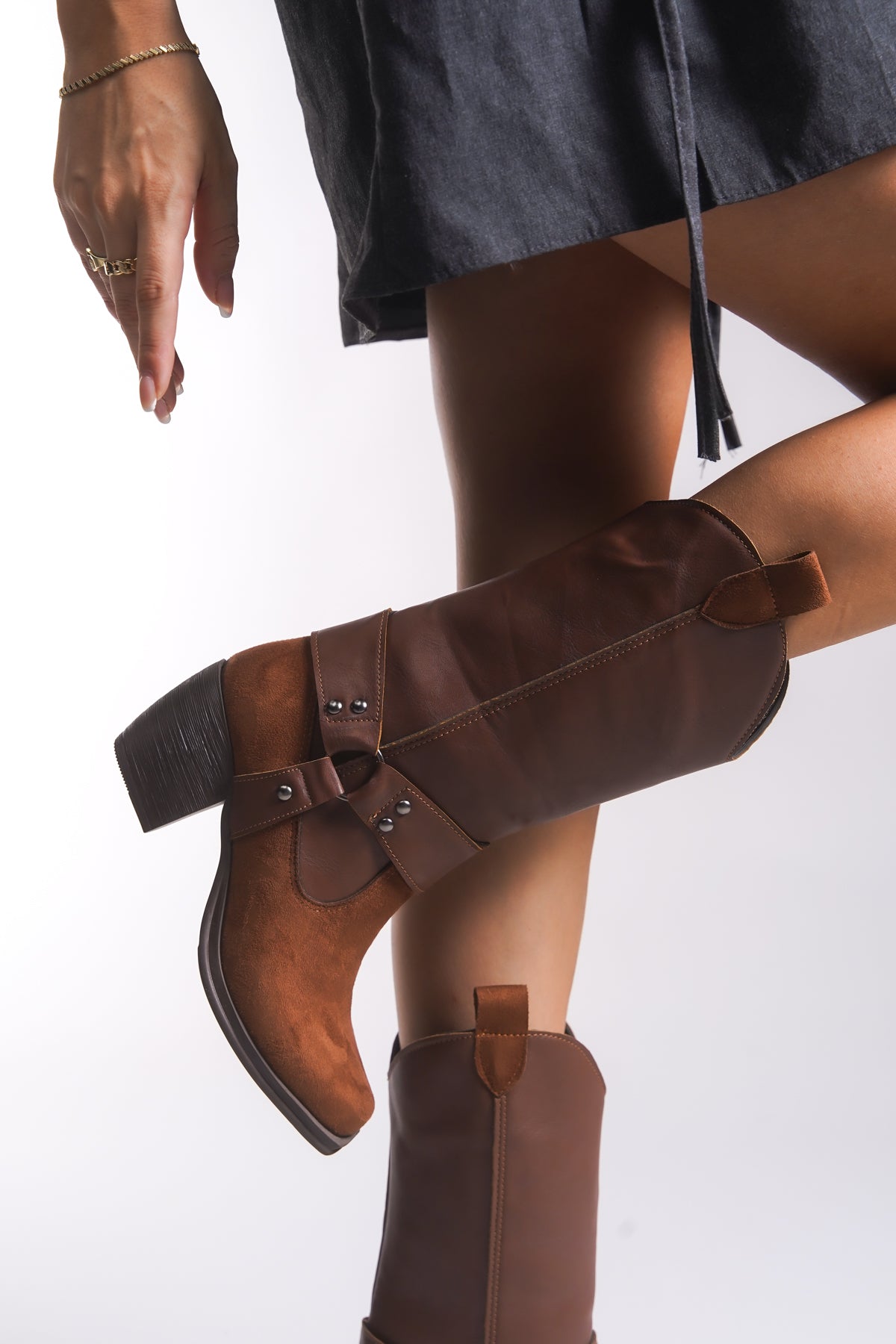 Riccon Fynoriel Kadın Kısa Çizme 00126041