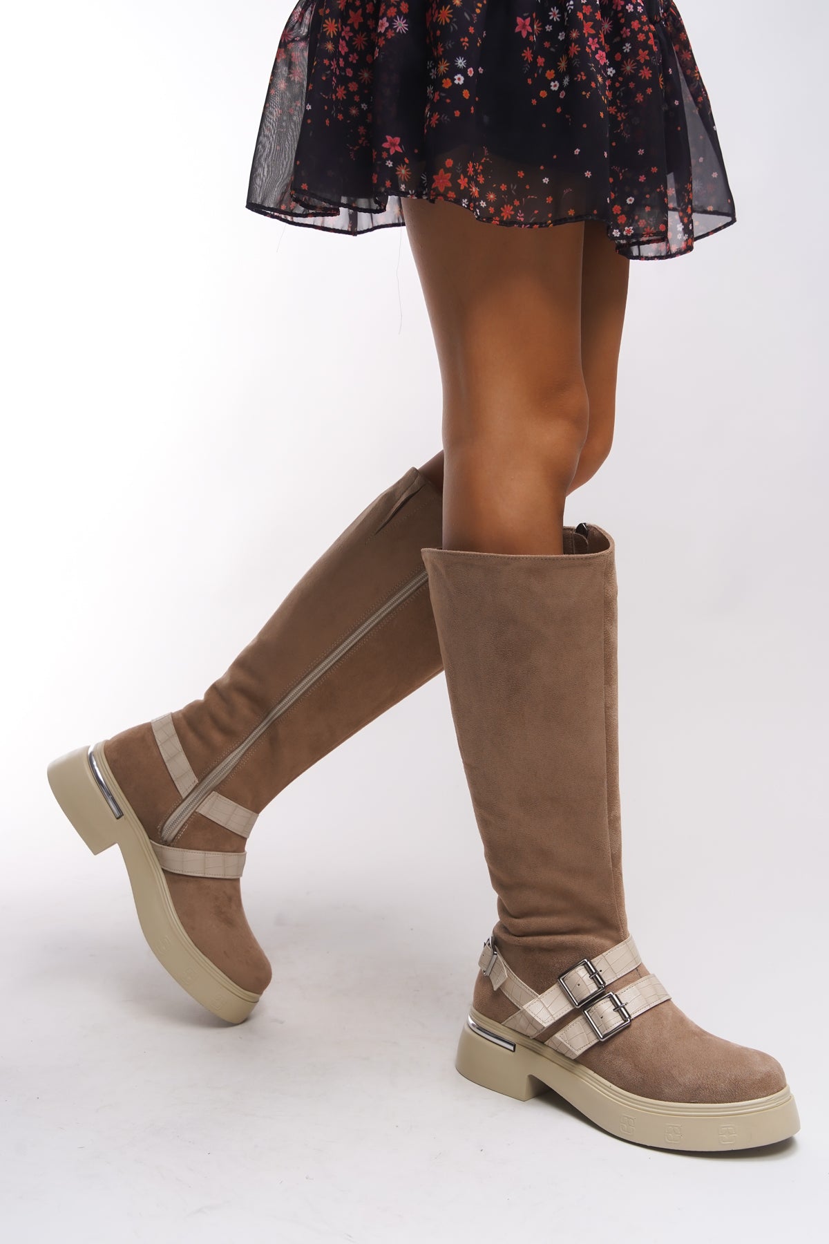 Riccon Kerrurth Kadın Toka Detaylı Çizme 00123310