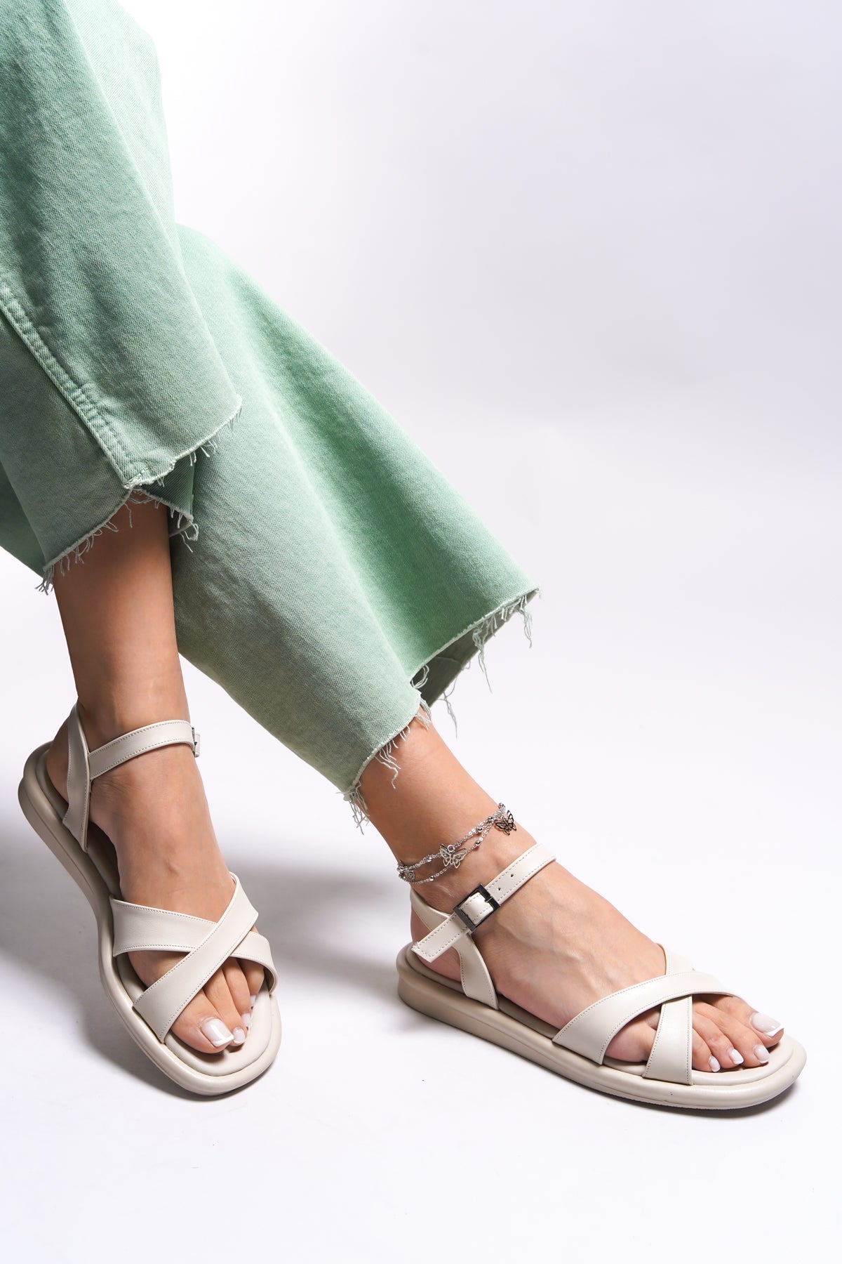 Riccon Purlogih Kadın Sandalet 0012103