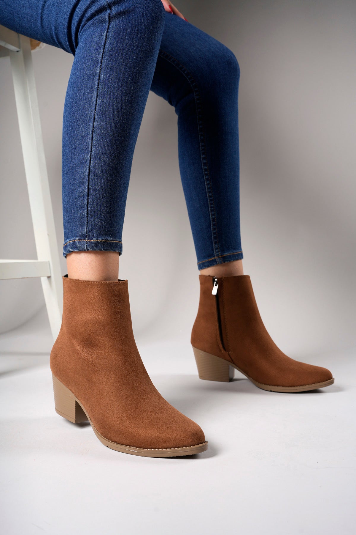 Riccon Gworlann Kadın Bot 00125005 Taba Süet