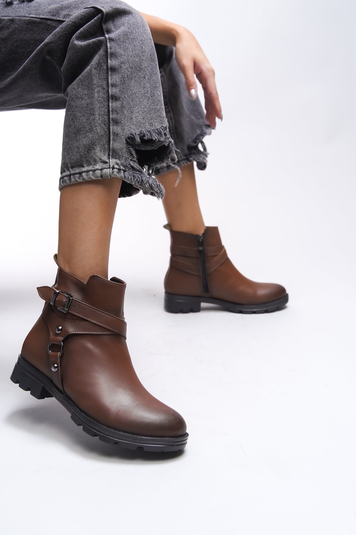 Riccon Lislaevar Kadın Toka Detaylı Bot 0012202