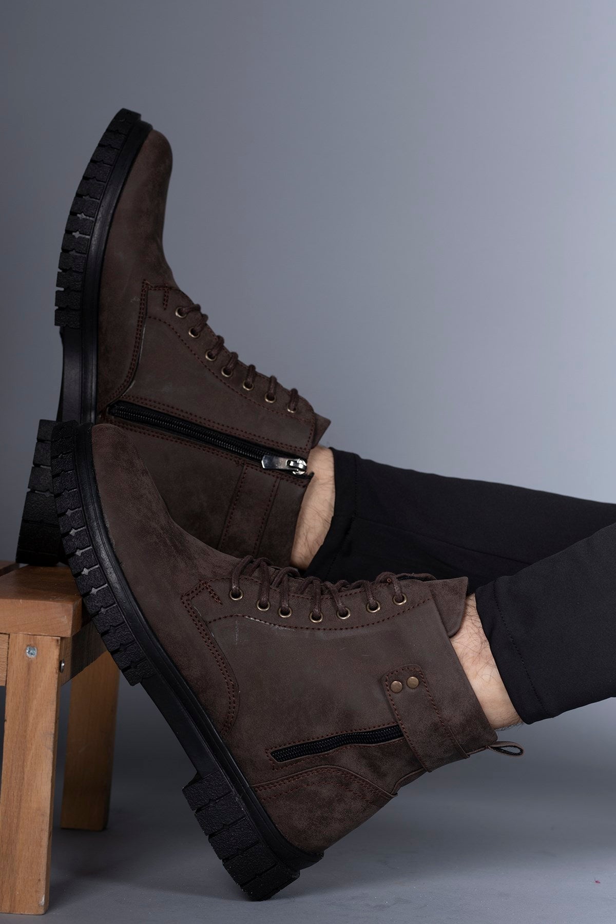 Riccon Erkek Fermuarlı Bot 0012699