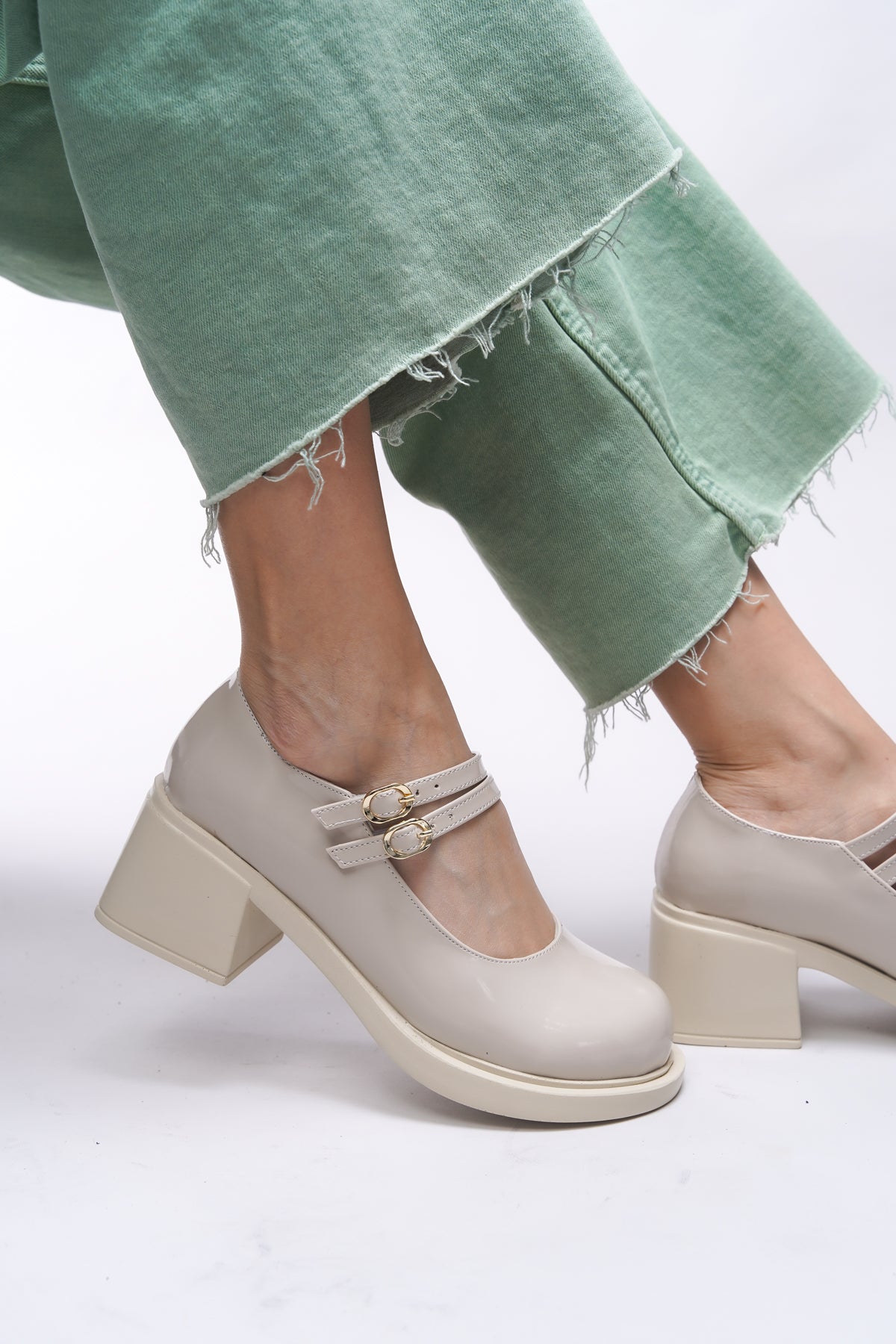 Riccon Merlyrra Kadın Loafer 0012502 Ten Rugan
