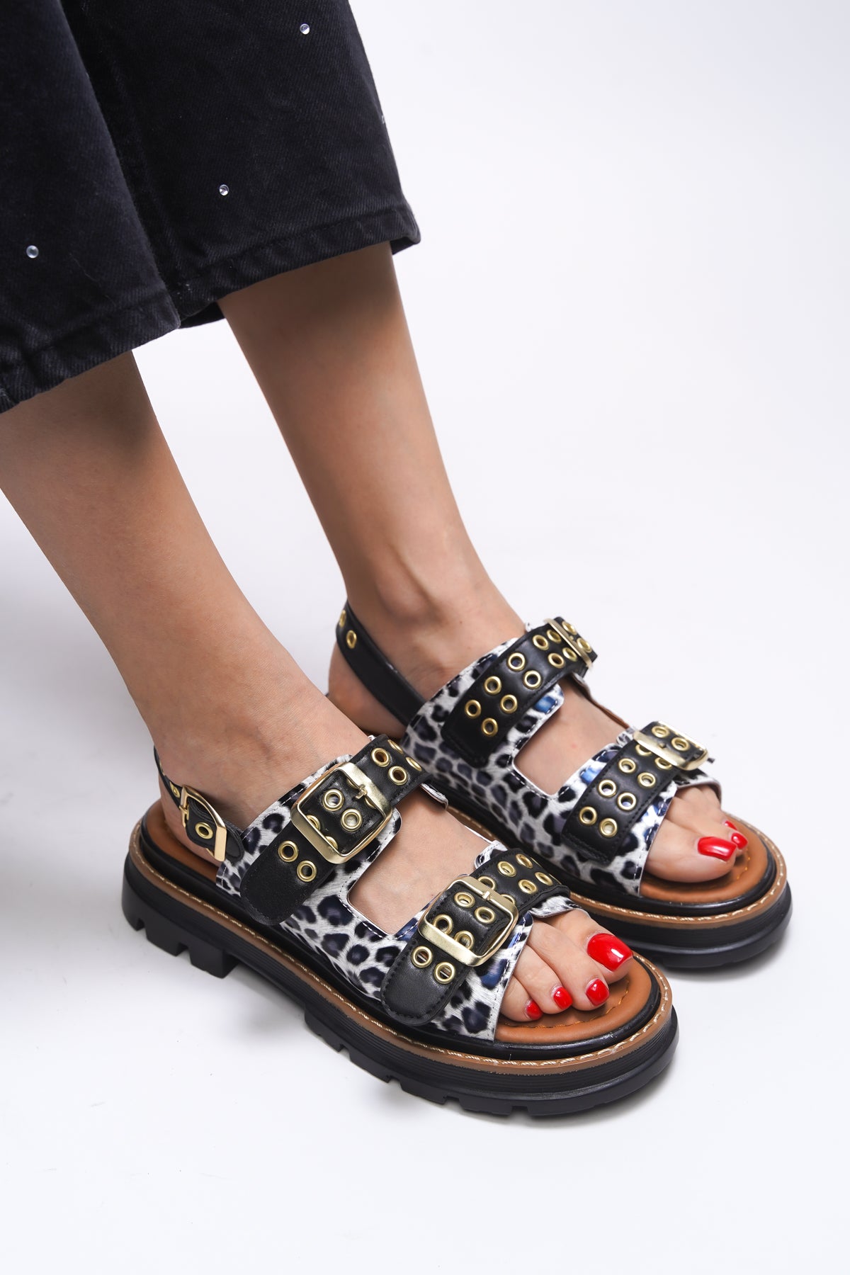 Riccon Ysalitia Kadın Sandalet 0012120