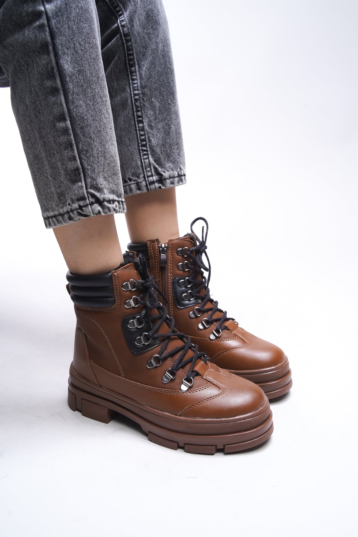 Riccon Kadın Fermuarlı Bot 00127645