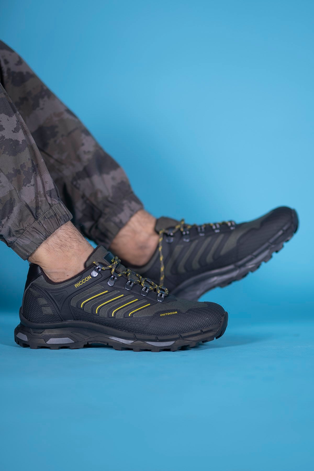 Riccon Unisex 3D Rubber Trekhakiking Ayakkabı 0012